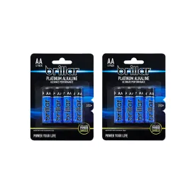 2x Brillar AA Platinum Alkaline Batteries | 4pk