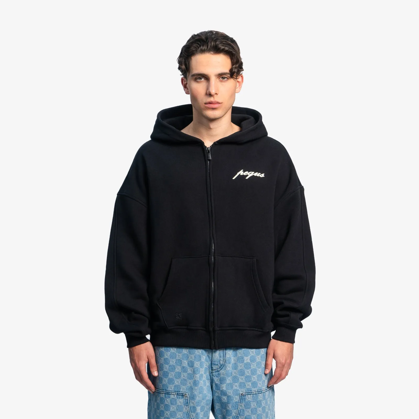 A Paradise Beach Club Back Logo Zip Hoodie