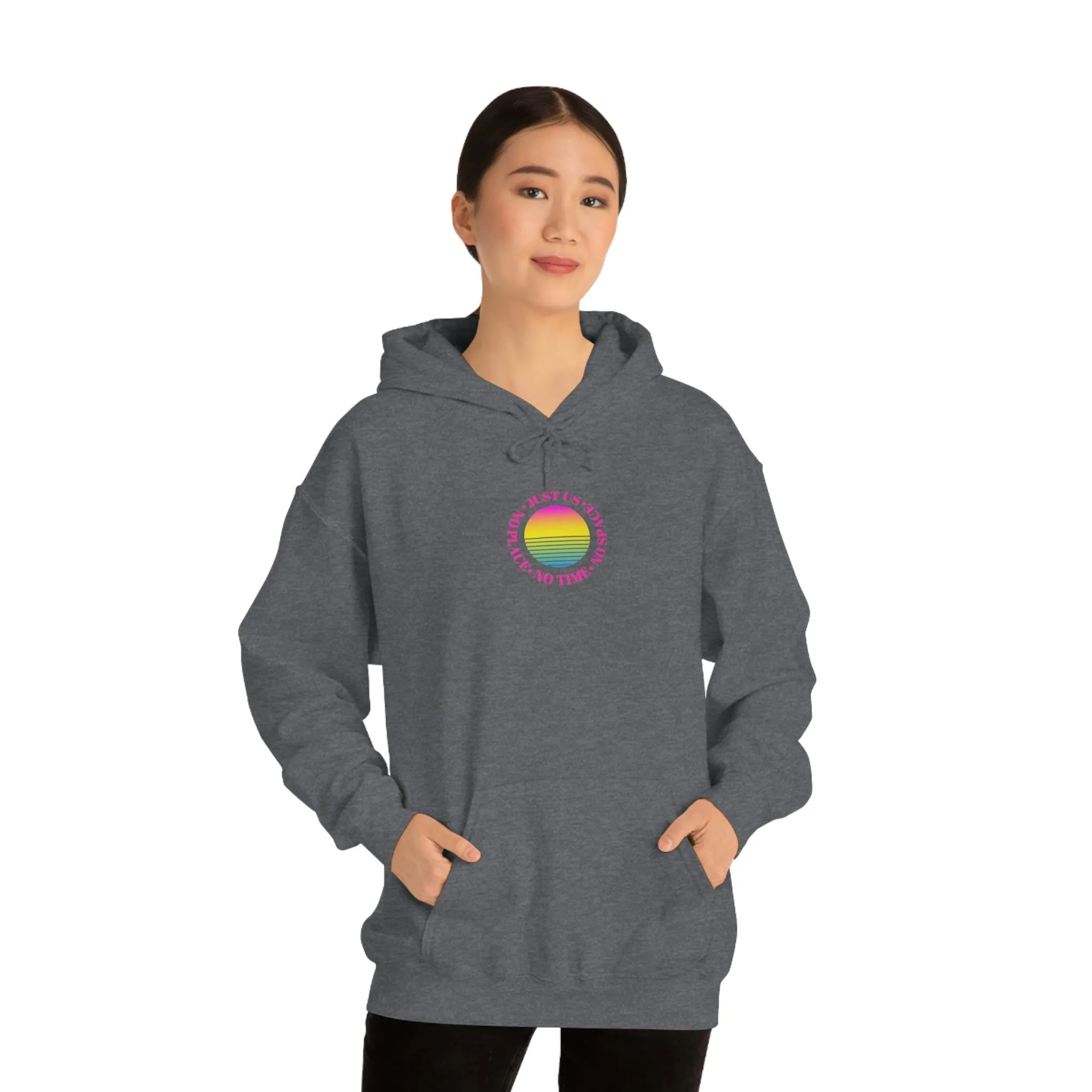 Aesthetic Hoodie, Sunset Hoodie, Sweatshirt, Gildan 18500 Hoodie, Oversized Hoodie, Back Print Trendy Sweatshirt, Beach Cover Up, Lake Cover