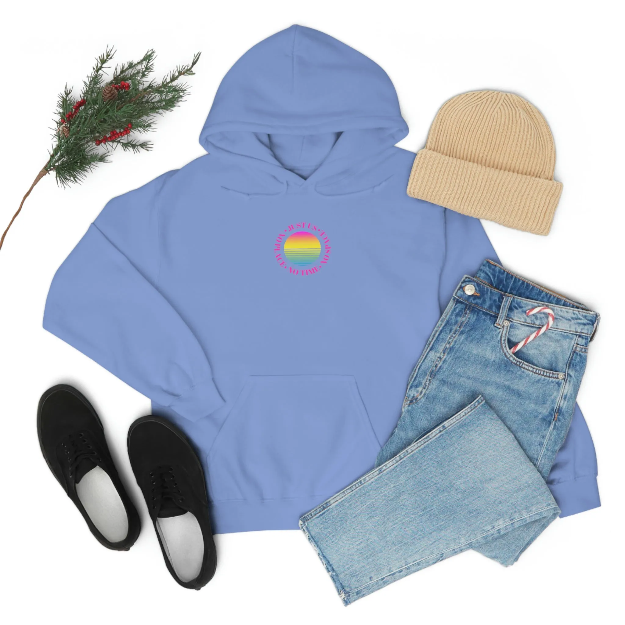 Aesthetic Hoodie, Sunset Hoodie, Sweatshirt, Gildan 18500 Hoodie, Oversized Hoodie, Back Print Trendy Sweatshirt, Beach Cover Up, Lake Cover