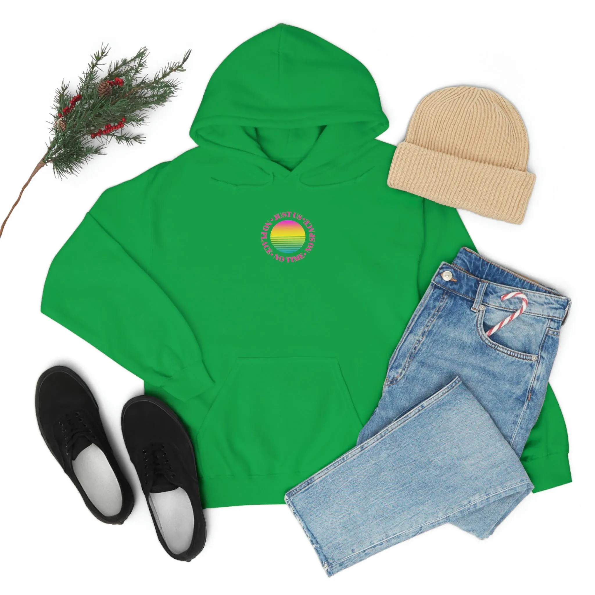 Aesthetic Hoodie, Sunset Hoodie, Sweatshirt, Gildan 18500 Hoodie, Oversized Hoodie, Back Print Trendy Sweatshirt, Beach Cover Up, Lake Cover