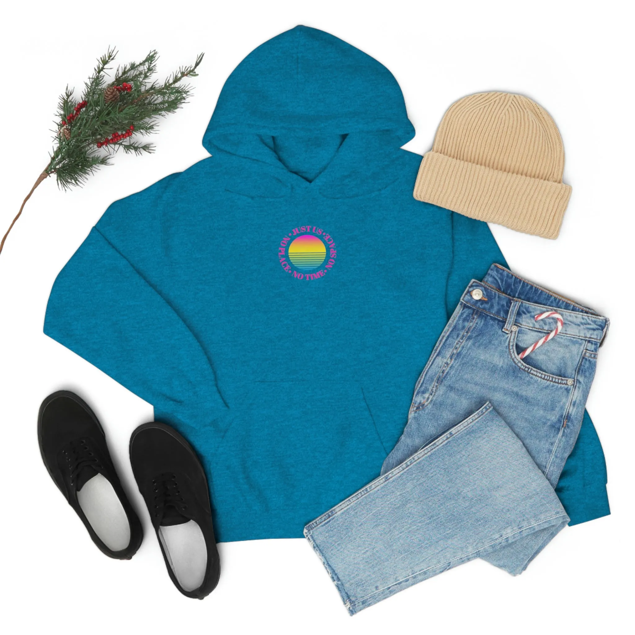 Aesthetic Hoodie, Sunset Hoodie, Sweatshirt, Gildan 18500 Hoodie, Oversized Hoodie, Back Print Trendy Sweatshirt, Beach Cover Up, Lake Cover