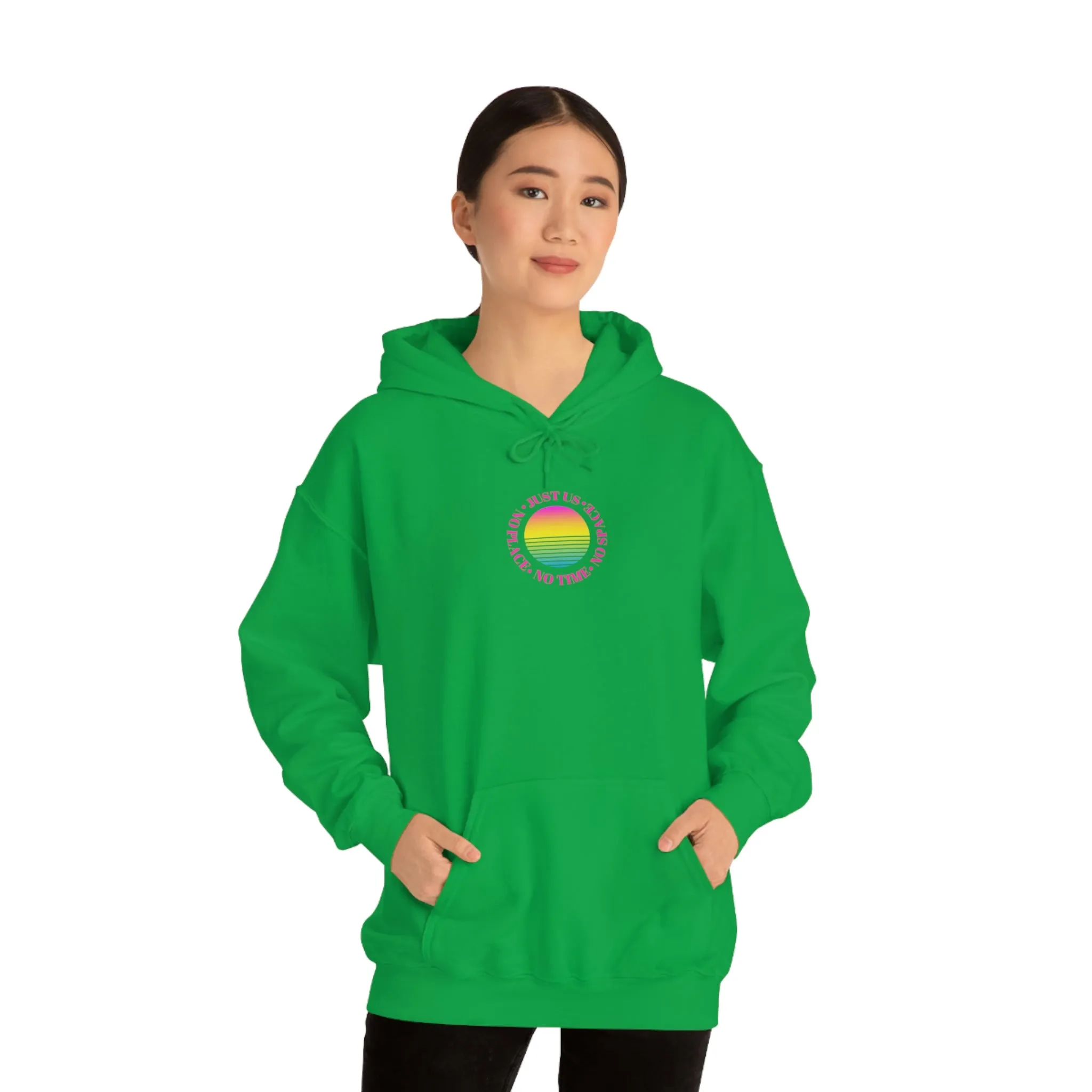 Aesthetic Hoodie, Sunset Hoodie, Sweatshirt, Gildan 18500 Hoodie, Oversized Hoodie, Back Print Trendy Sweatshirt, Beach Cover Up, Lake Cover