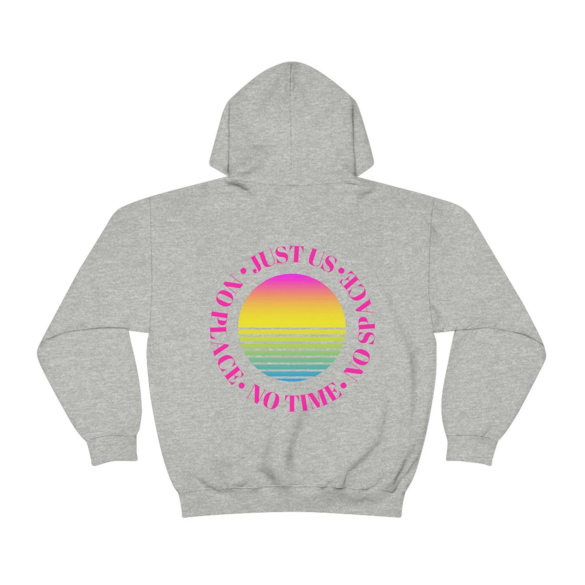 Aesthetic Hoodie, Sunset Hoodie, Sweatshirt, Gildan 18500 Hoodie, Oversized Hoodie, Back Print Trendy Sweatshirt, Beach Cover Up, Lake Cover