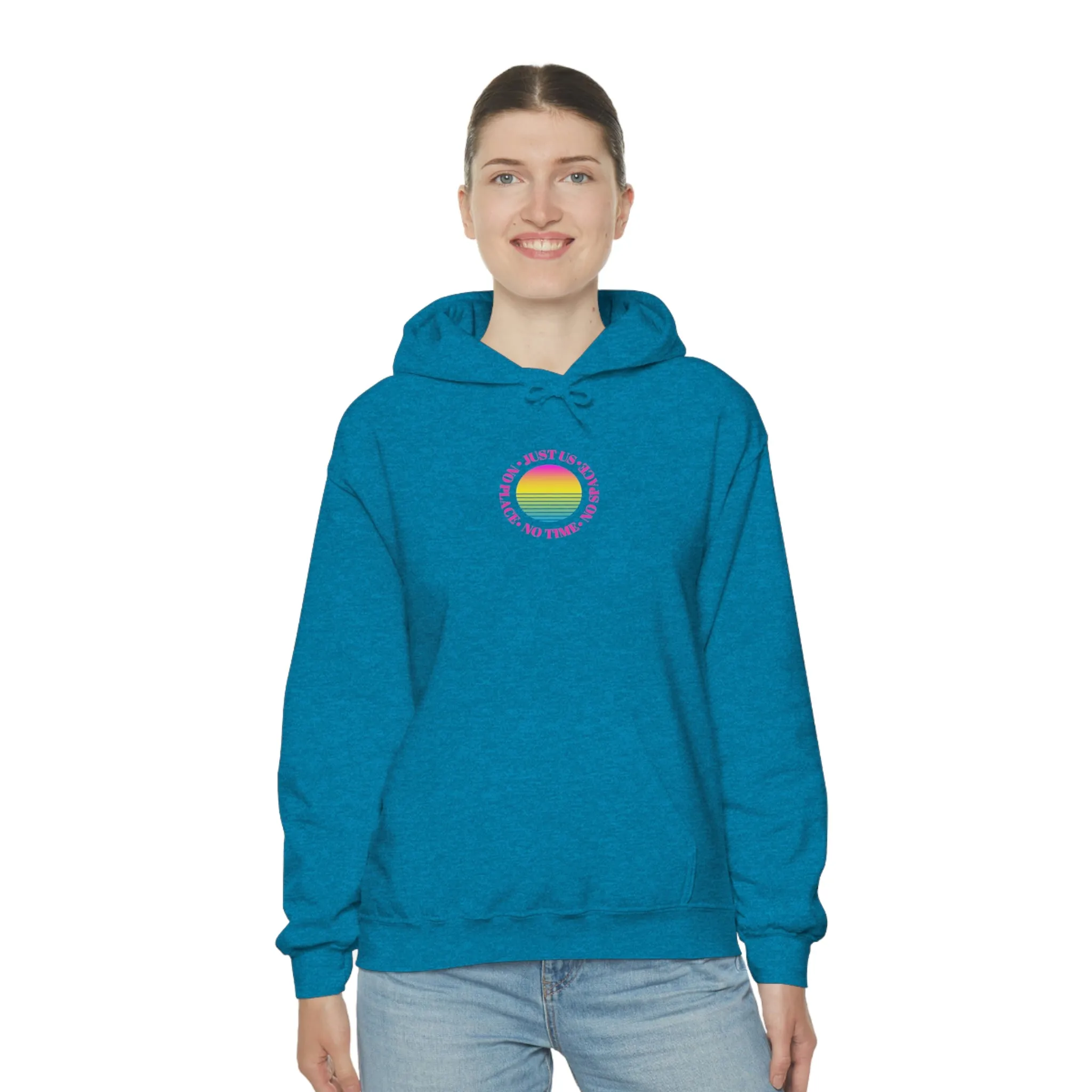 Aesthetic Hoodie, Sunset Hoodie, Sweatshirt, Gildan 18500 Hoodie, Oversized Hoodie, Back Print Trendy Sweatshirt, Beach Cover Up, Lake Cover