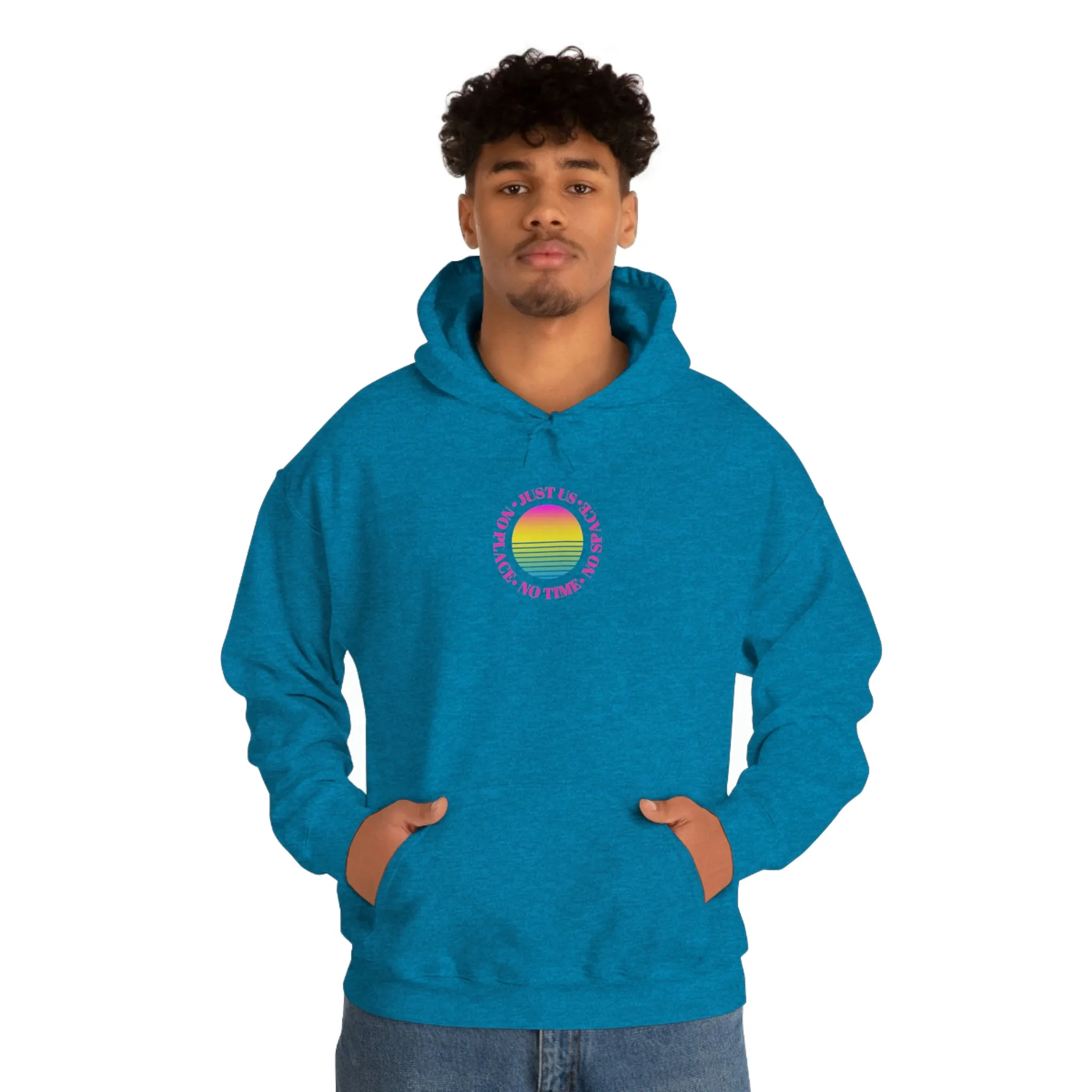 Aesthetic Hoodie, Sunset Hoodie, Sweatshirt, Gildan 18500 Hoodie, Oversized Hoodie, Back Print Trendy Sweatshirt, Beach Cover Up, Lake Cover