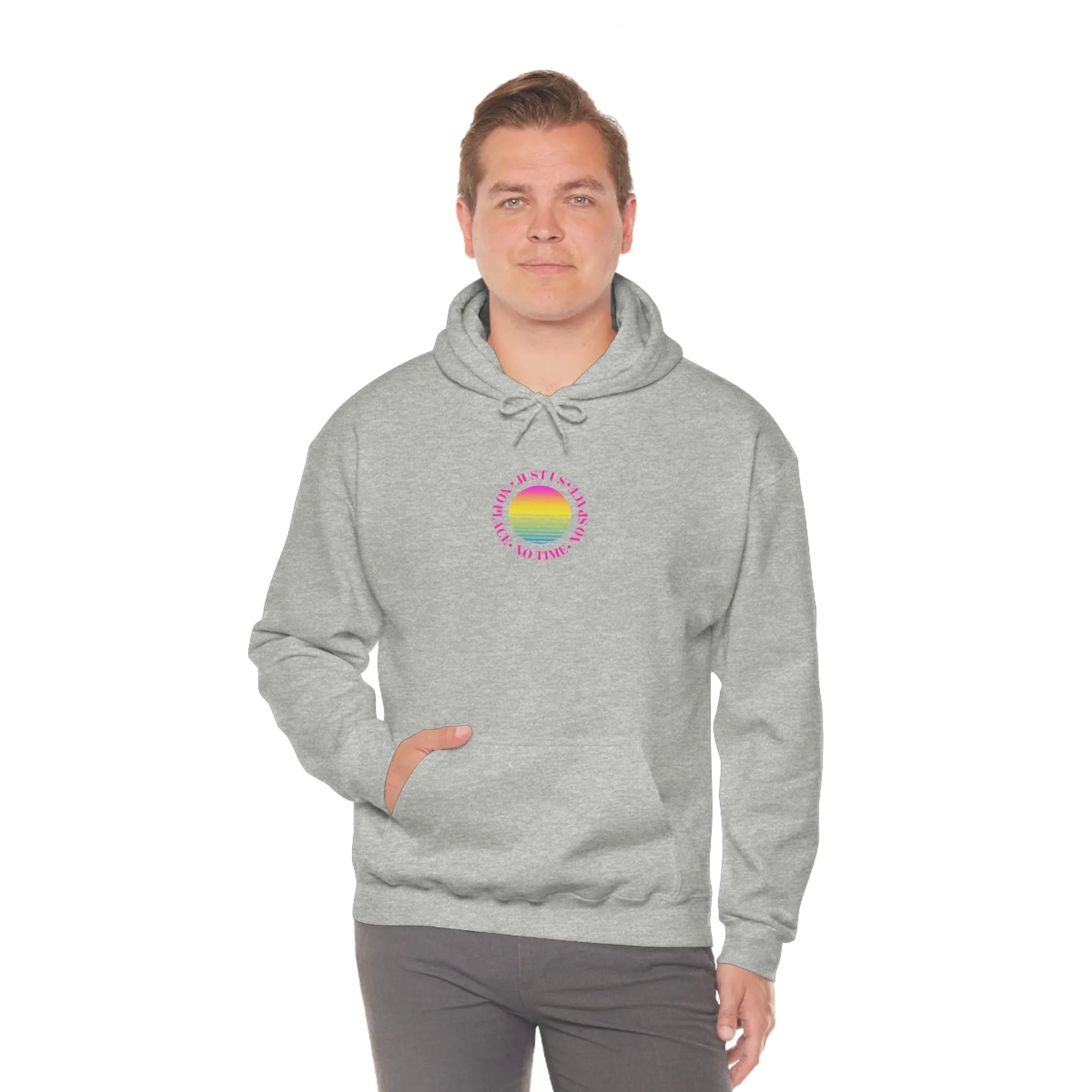 Aesthetic Hoodie, Sunset Hoodie, Sweatshirt, Gildan 18500 Hoodie, Oversized Hoodie, Back Print Trendy Sweatshirt, Beach Cover Up, Lake Cover