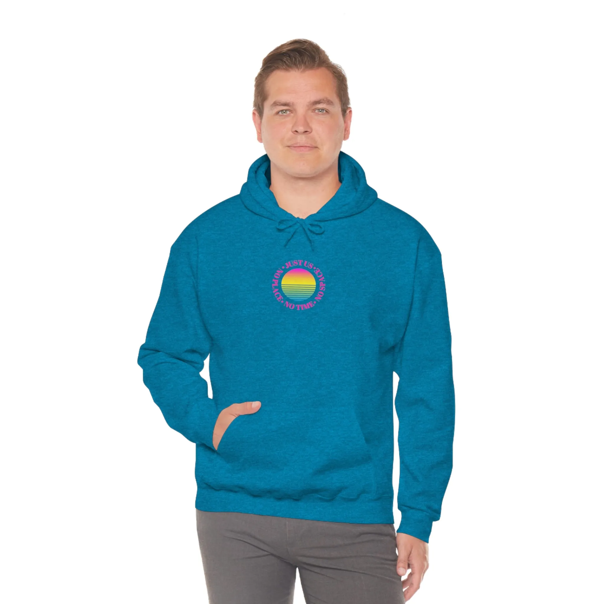 Aesthetic Hoodie, Sunset Hoodie, Sweatshirt, Gildan 18500 Hoodie, Oversized Hoodie, Back Print Trendy Sweatshirt, Beach Cover Up, Lake Cover