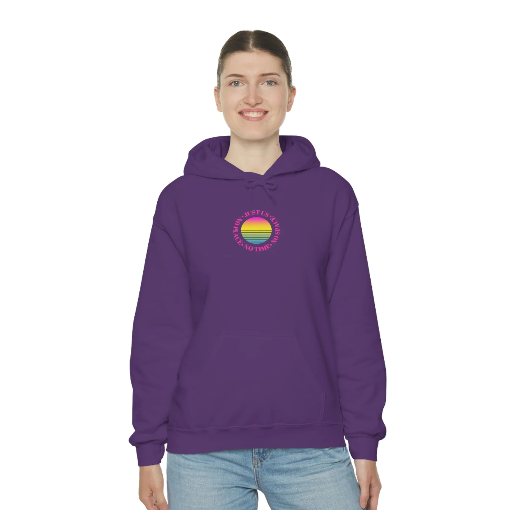 Aesthetic Hoodie, Sunset Hoodie, Sweatshirt, Gildan 18500 Hoodie, Oversized Hoodie, Back Print Trendy Sweatshirt, Beach Cover Up, Lake Cover