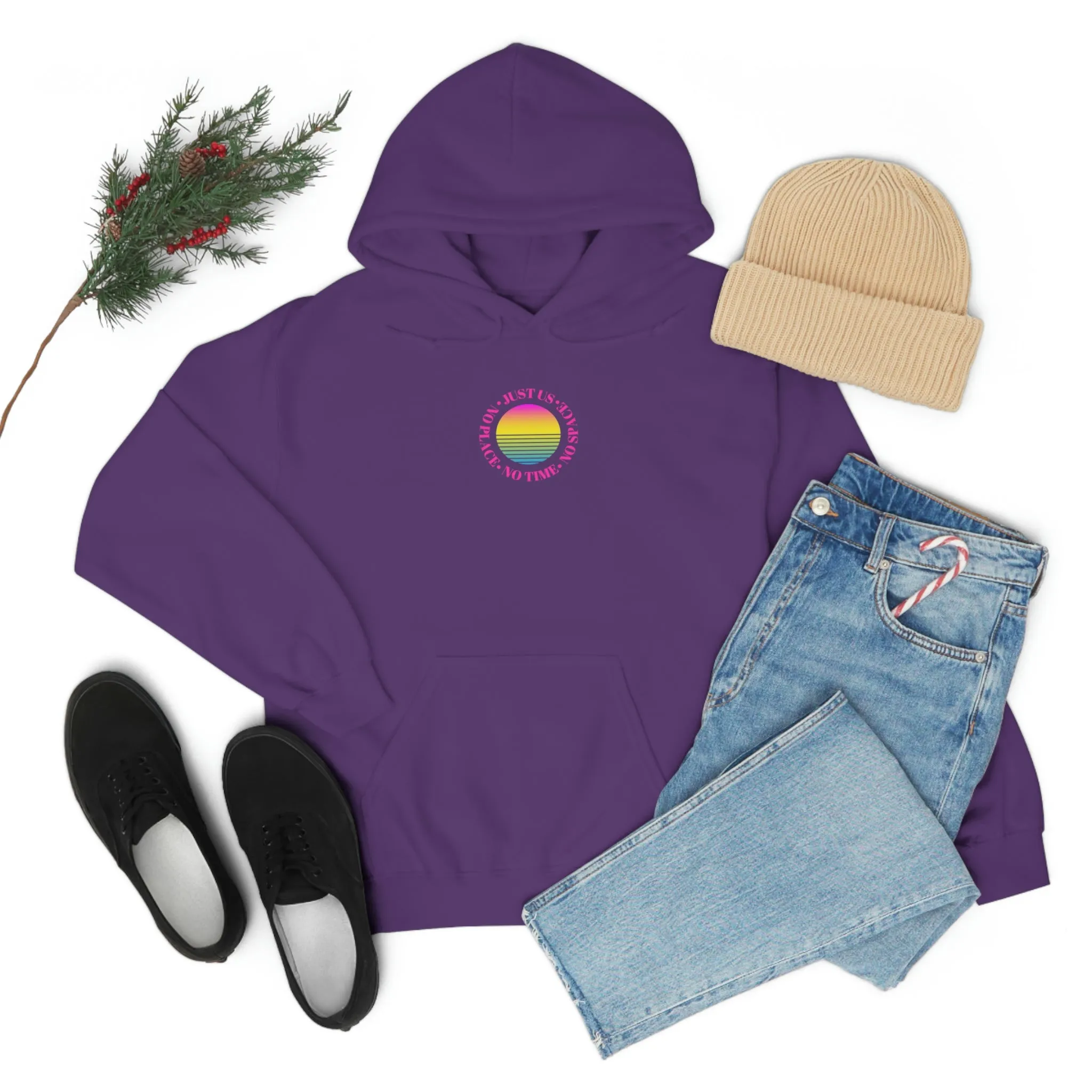 Aesthetic Hoodie, Sunset Hoodie, Sweatshirt, Gildan 18500 Hoodie, Oversized Hoodie, Back Print Trendy Sweatshirt, Beach Cover Up, Lake Cover