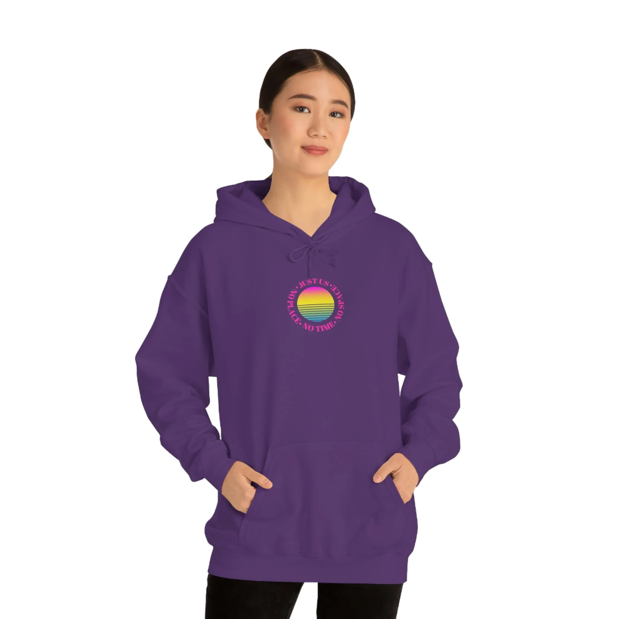 Aesthetic Hoodie, Sunset Hoodie, Sweatshirt, Gildan 18500 Hoodie, Oversized Hoodie, Back Print Trendy Sweatshirt, Beach Cover Up, Lake Cover