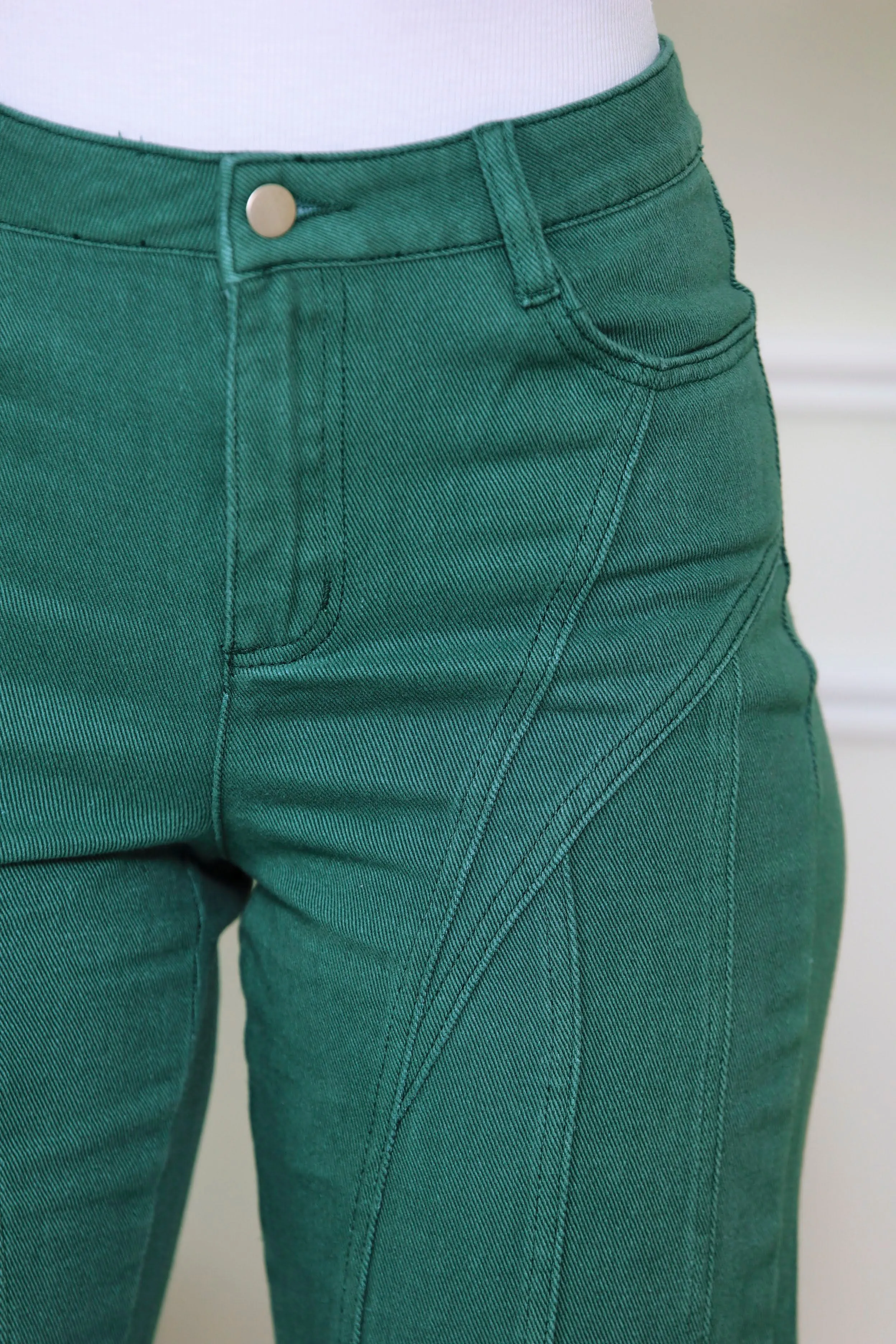 As I Should Emerald Twill Pants