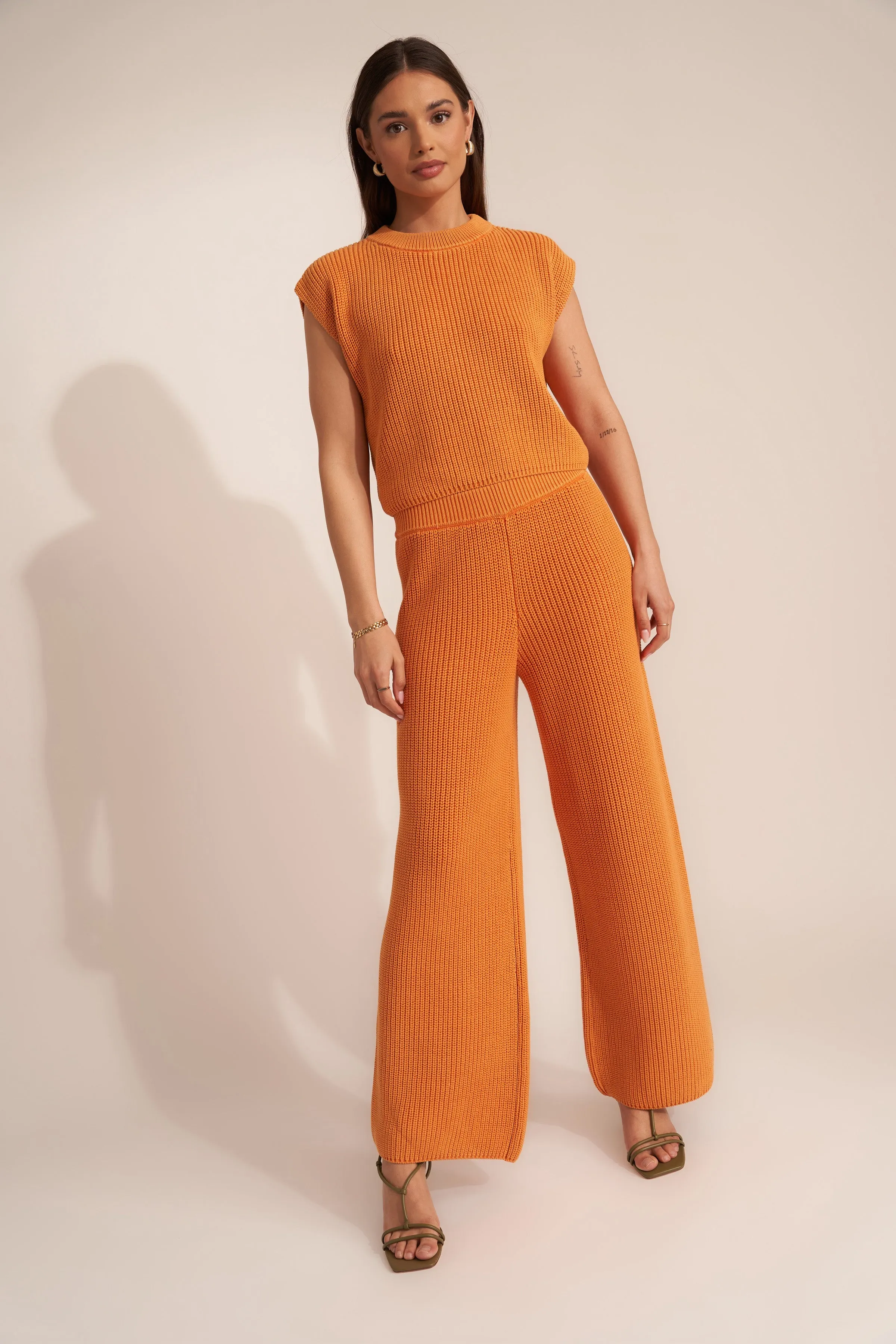 Beatrice Top - Orange Peel