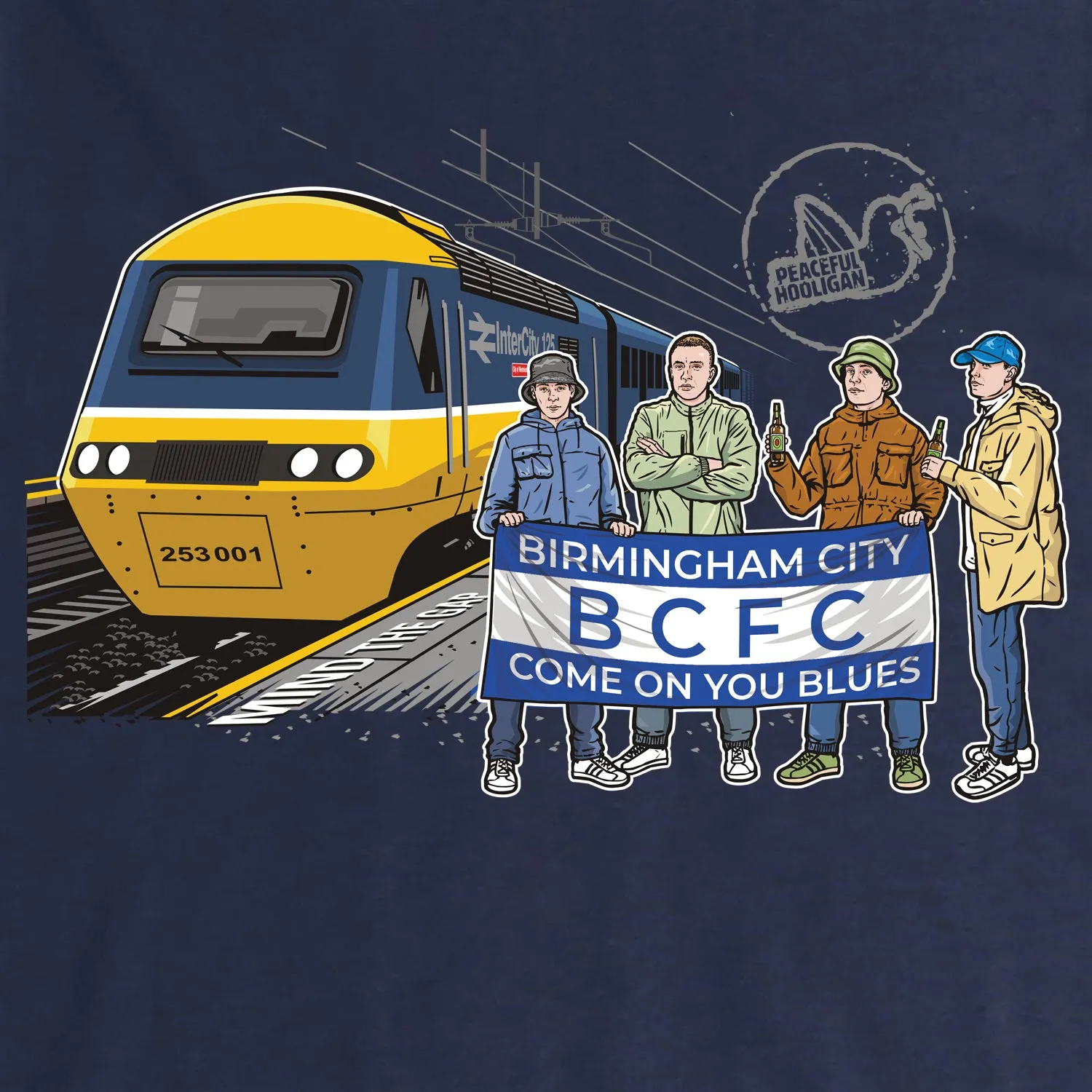 Birmingham City Excursions Hoodie Navy