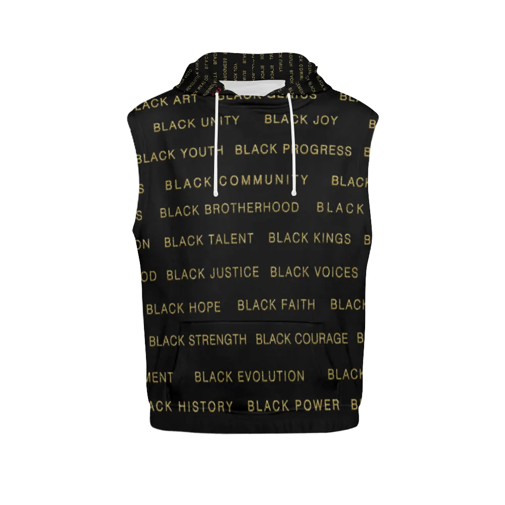 BLACK MAGIC SLEEVELESS HOODIES