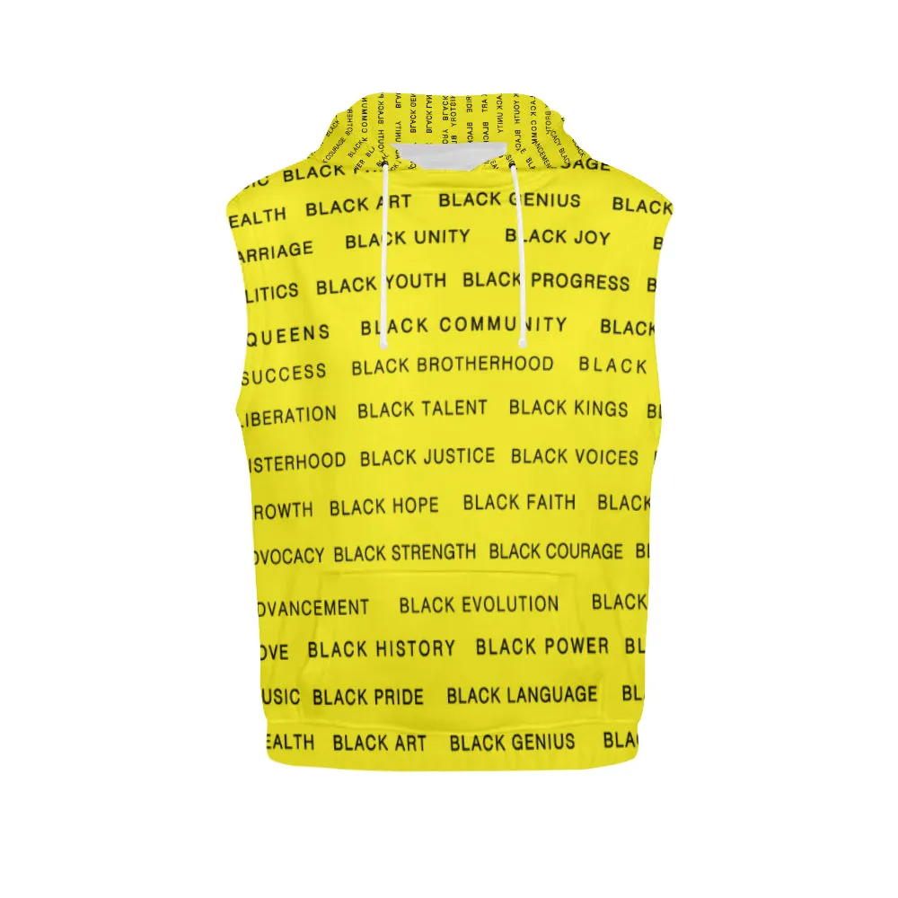 BLACK MAGIC SLEEVELESS HOODIES