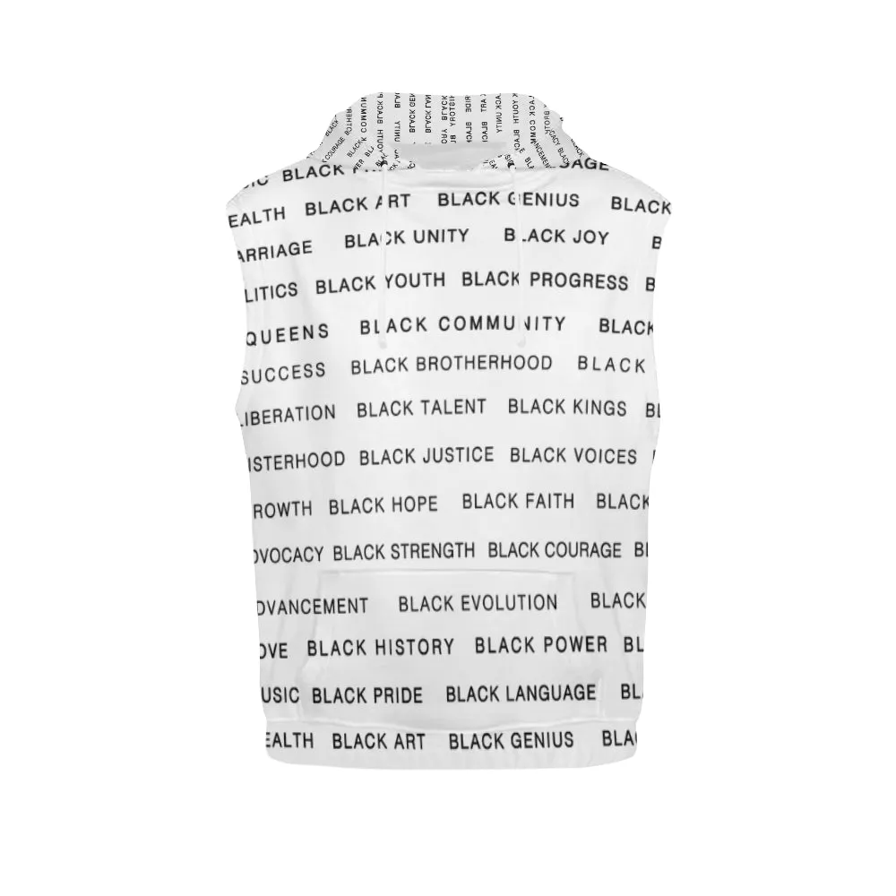 BLACK MAGIC SLEEVELESS HOODIES