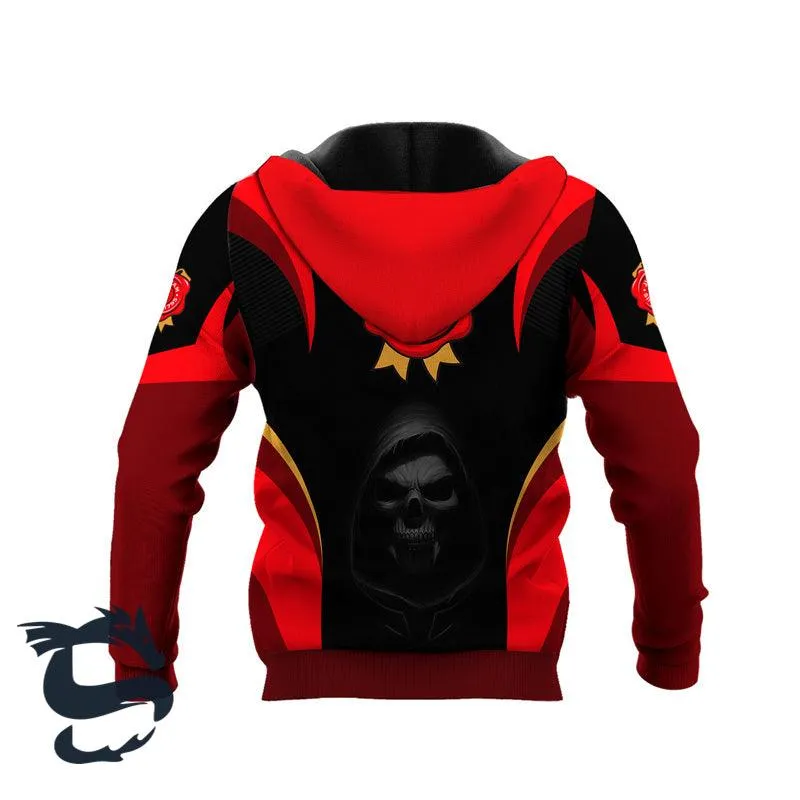 Black Skull Jim Beam Hoodie & Zip Hoodie