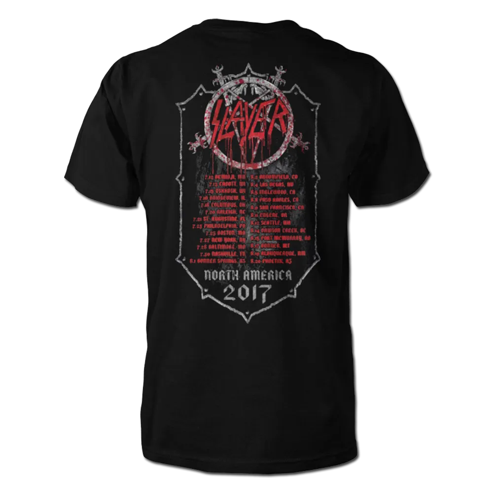 Bloody Shield Itinerary Tee
