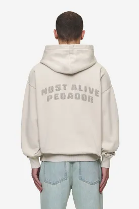 Buford Oversized Hoodie Washed Light Beige