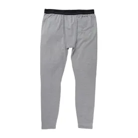 Burton Men's Lightweight X Base Layer Pants Gray Heather 22179100-020