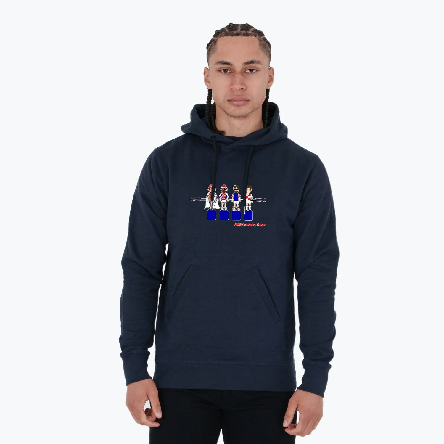 Croatia Foosball Hoodie Navy