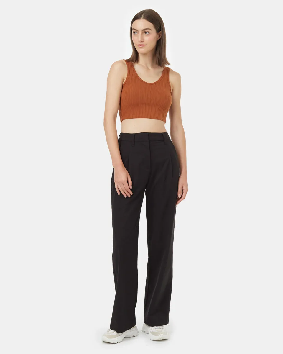 Cropped Fitted Tank