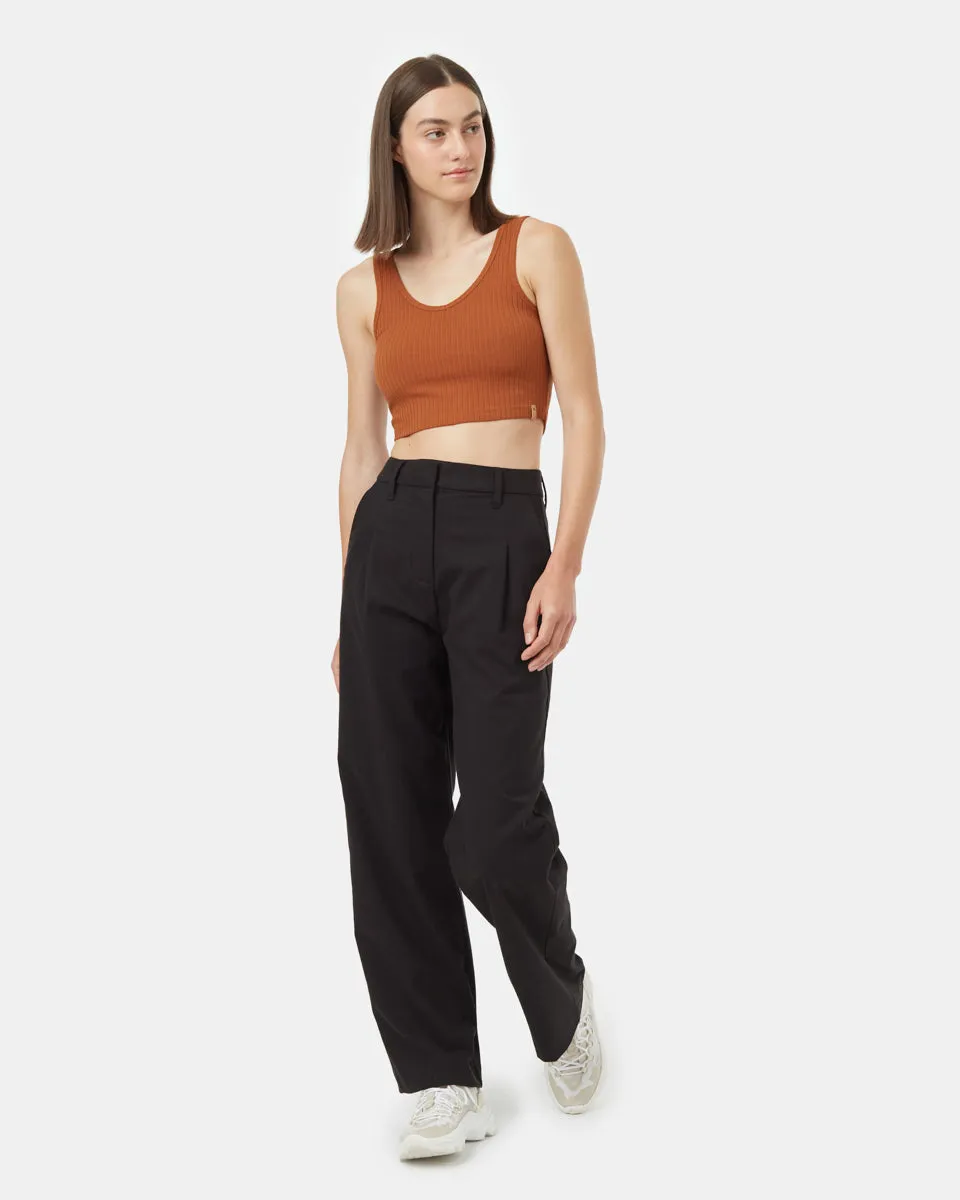 Cropped Fitted Tank