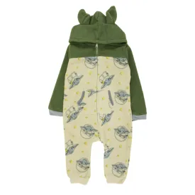 Disney Fleece Zip Up Hooded Jumpsuit - Star Wars