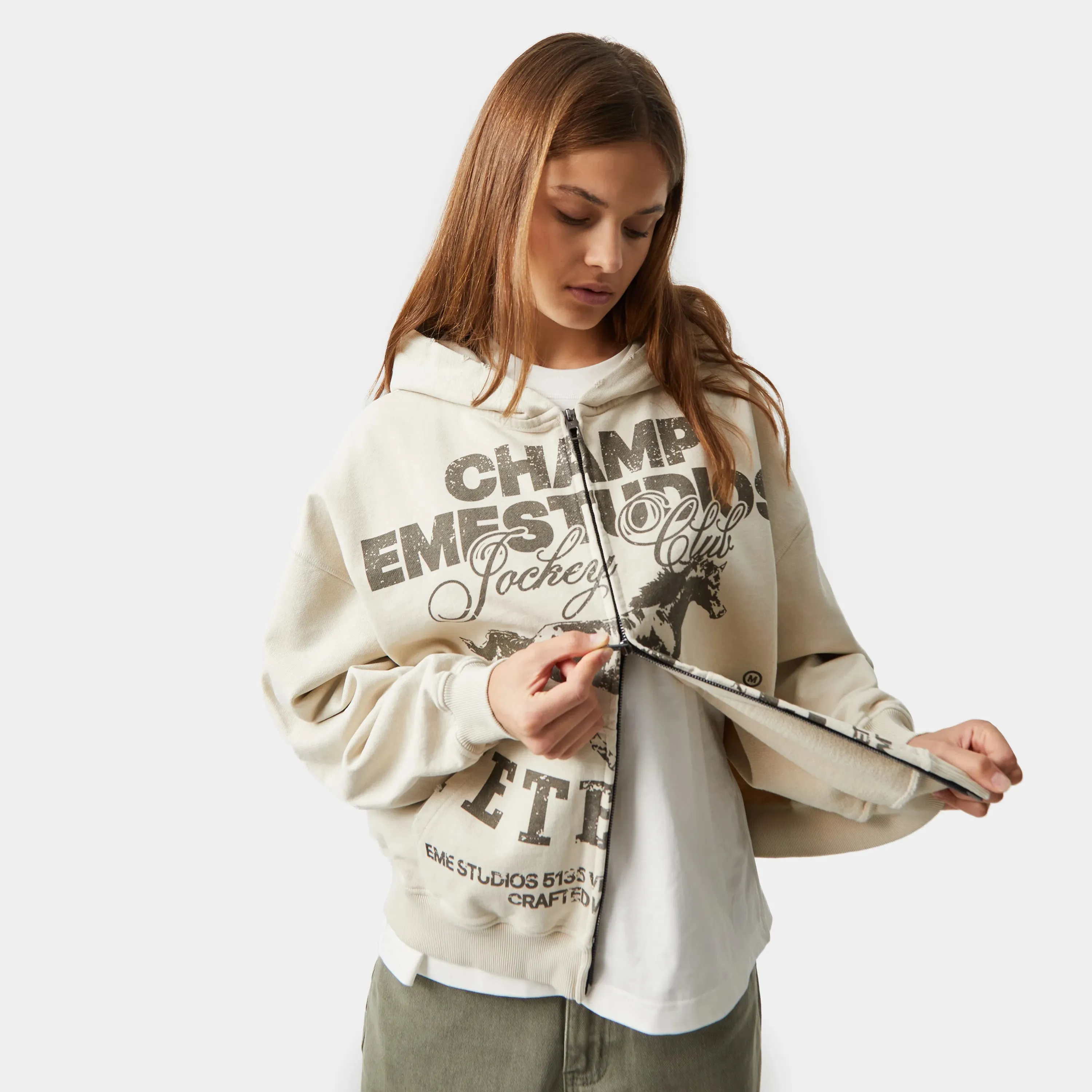 Horse Fog Full Zip