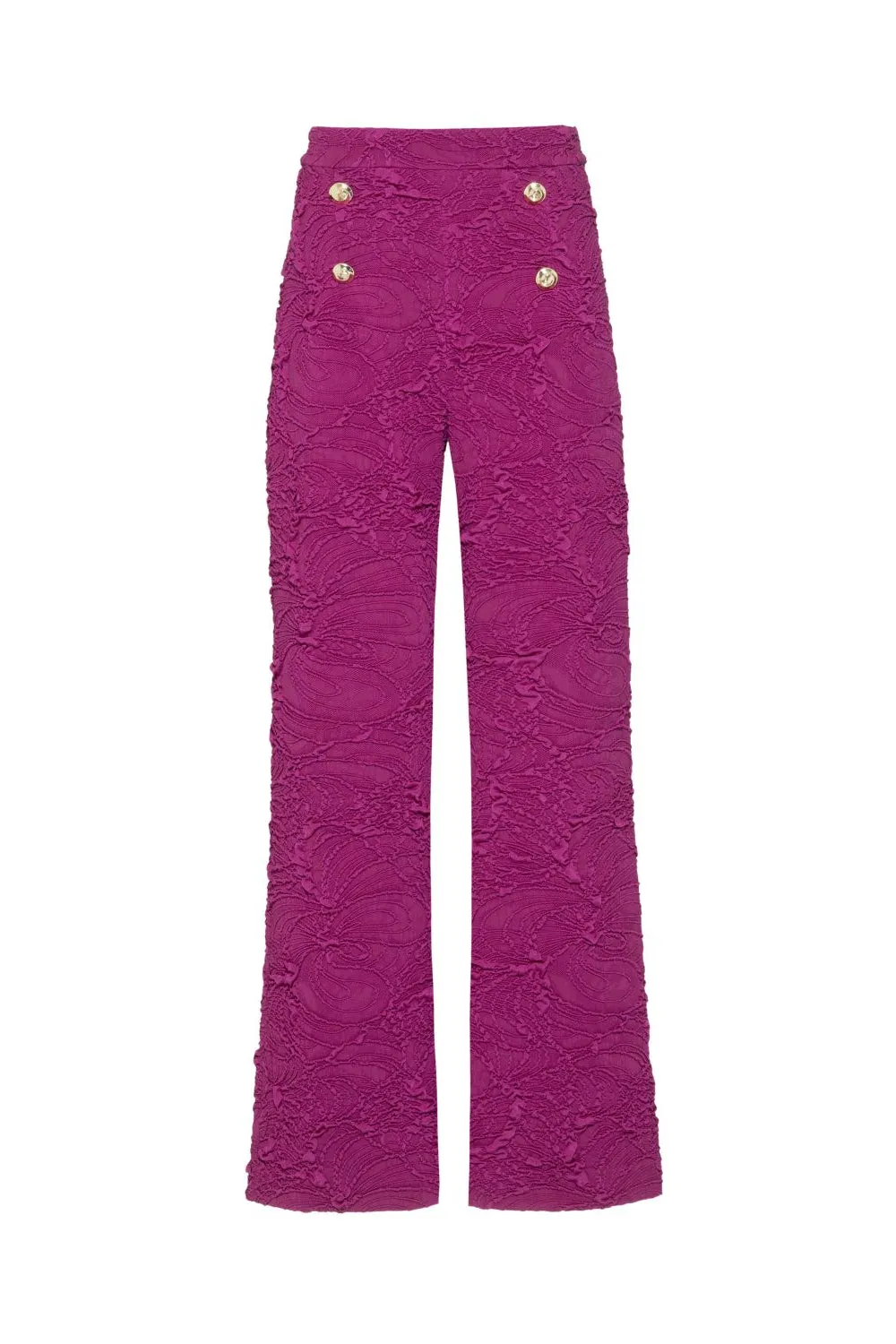 Jacquard Flare Pants
