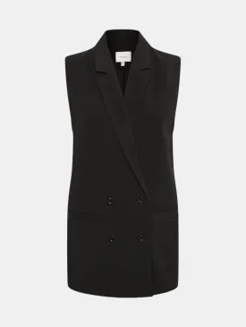 Joelle Waistcoat Black
