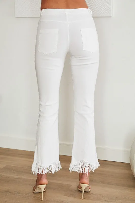 Joy's Fringe Bottom Pants