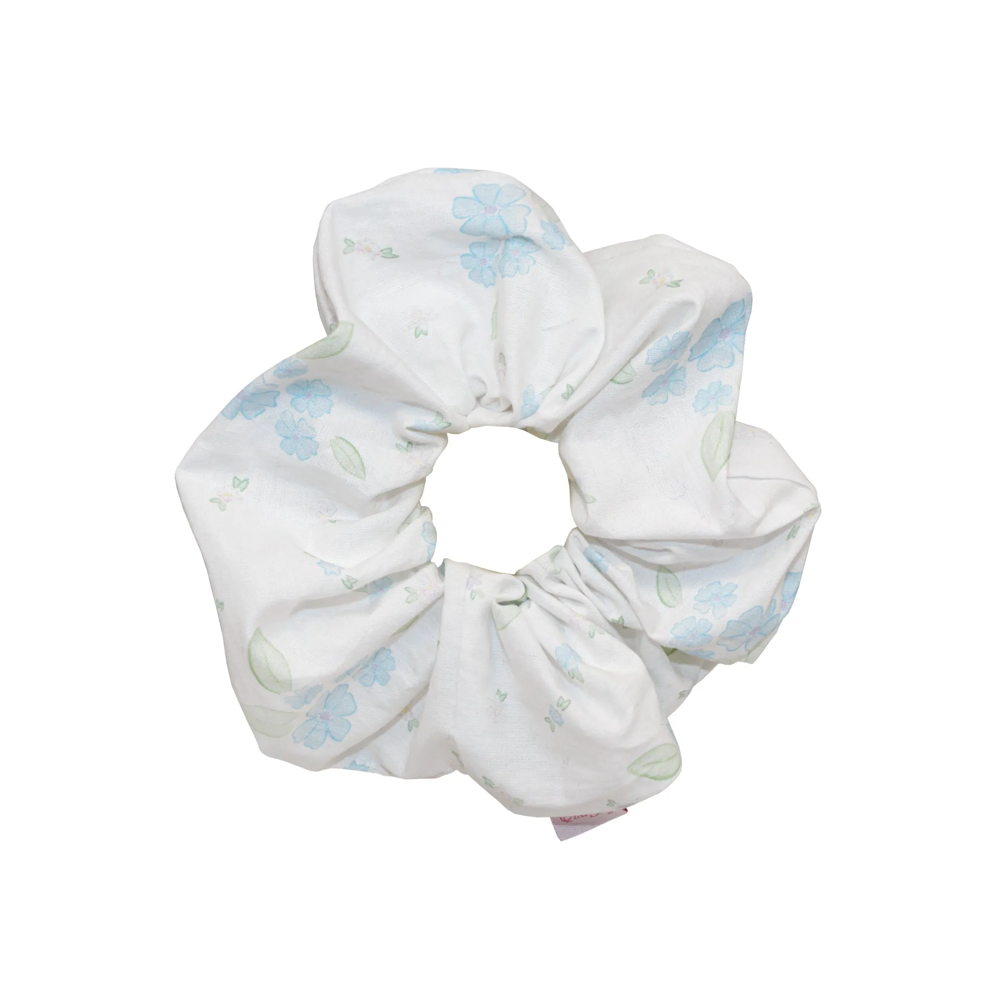 Linen Printed Scrunchie in Sweet Like Honey