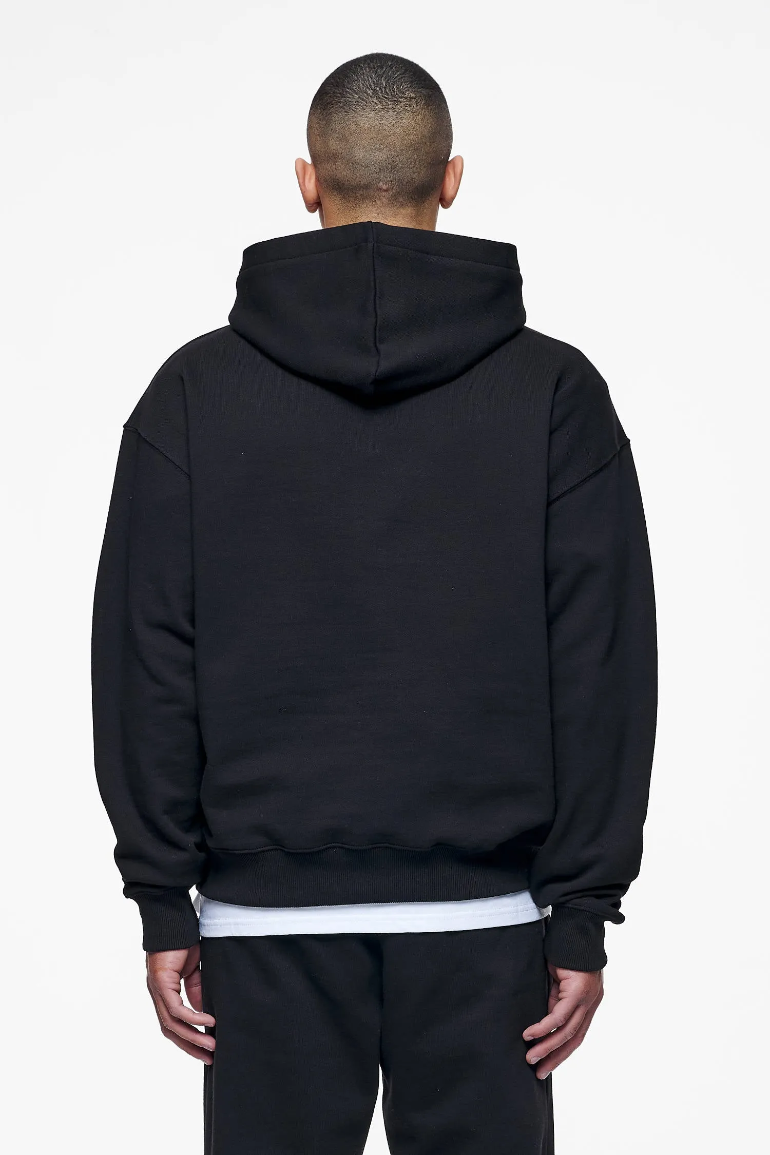 Logo Oversized Hoodie Black Gum