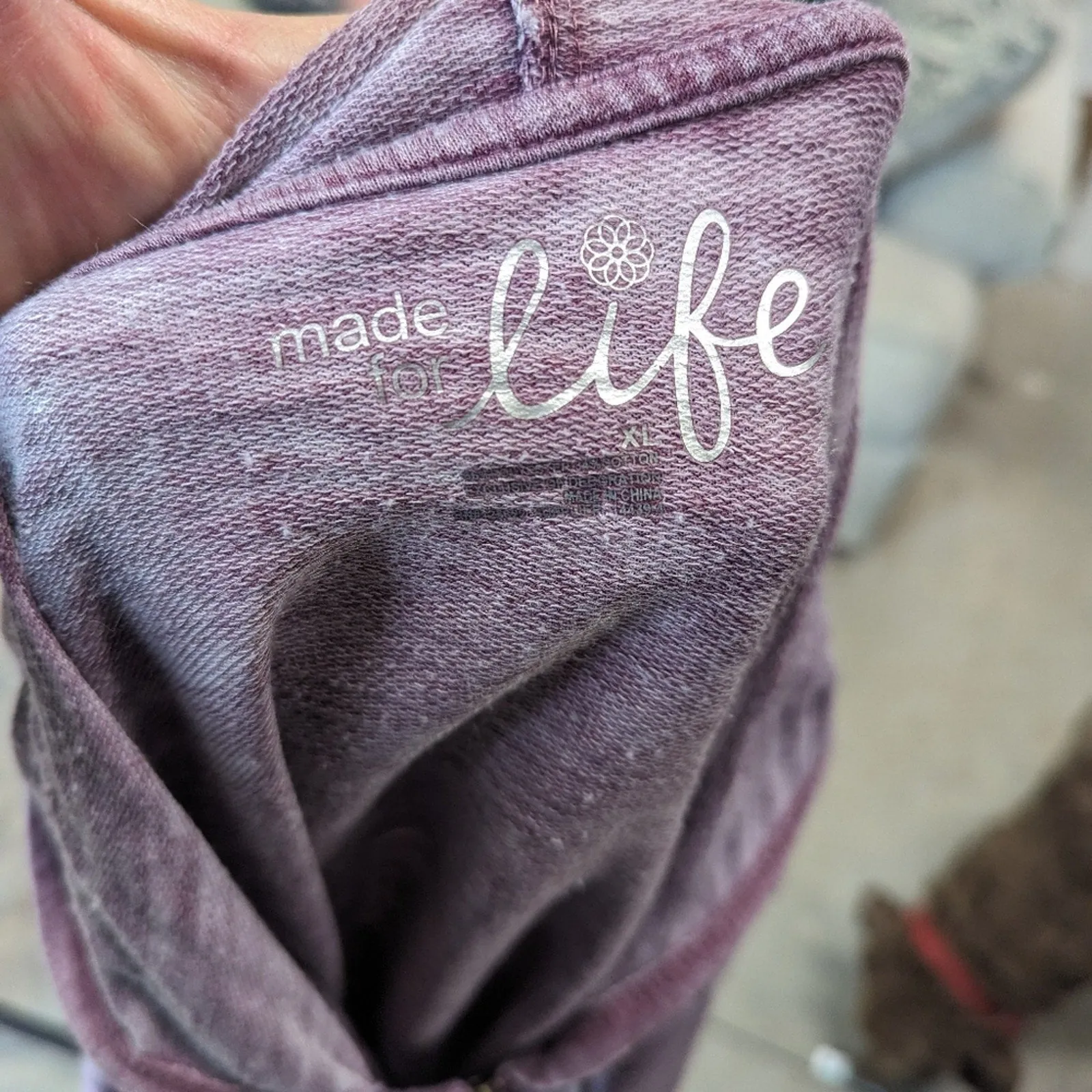 Made for Life Zip Up Hooded Jacket - XL