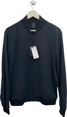 MANGO Blue Performance Zip Through Jacket UK S