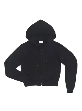 Milan Crop Zip Hoodie