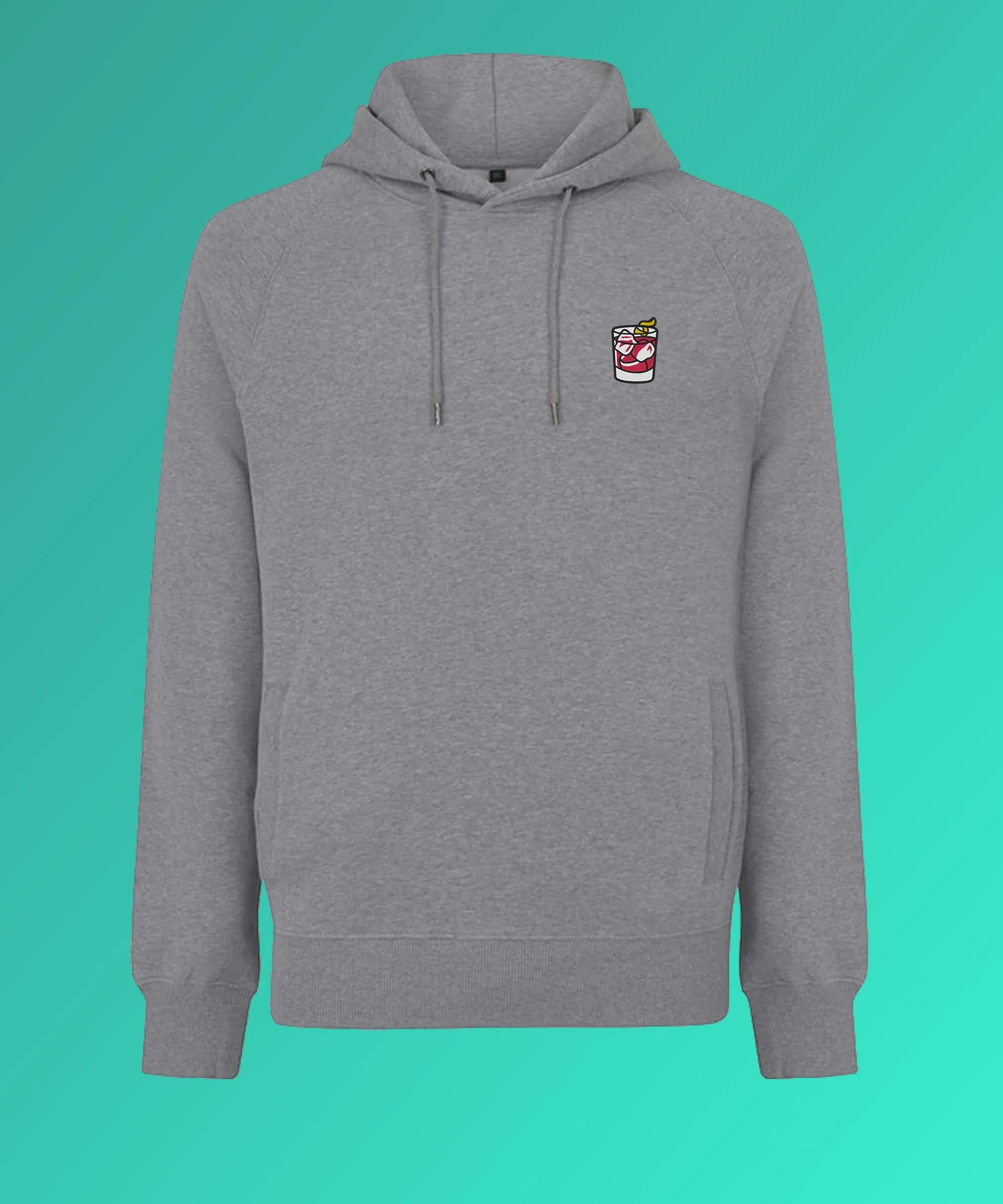 Negroni | Bestickter Bio-Baumwoll Frauen Hoodie