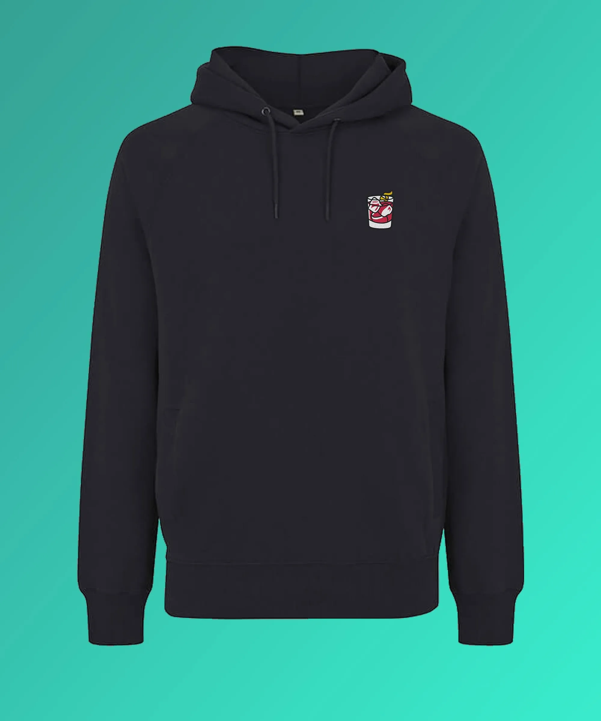 Negroni | Bestickter Bio-Baumwoll Frauen Hoodie