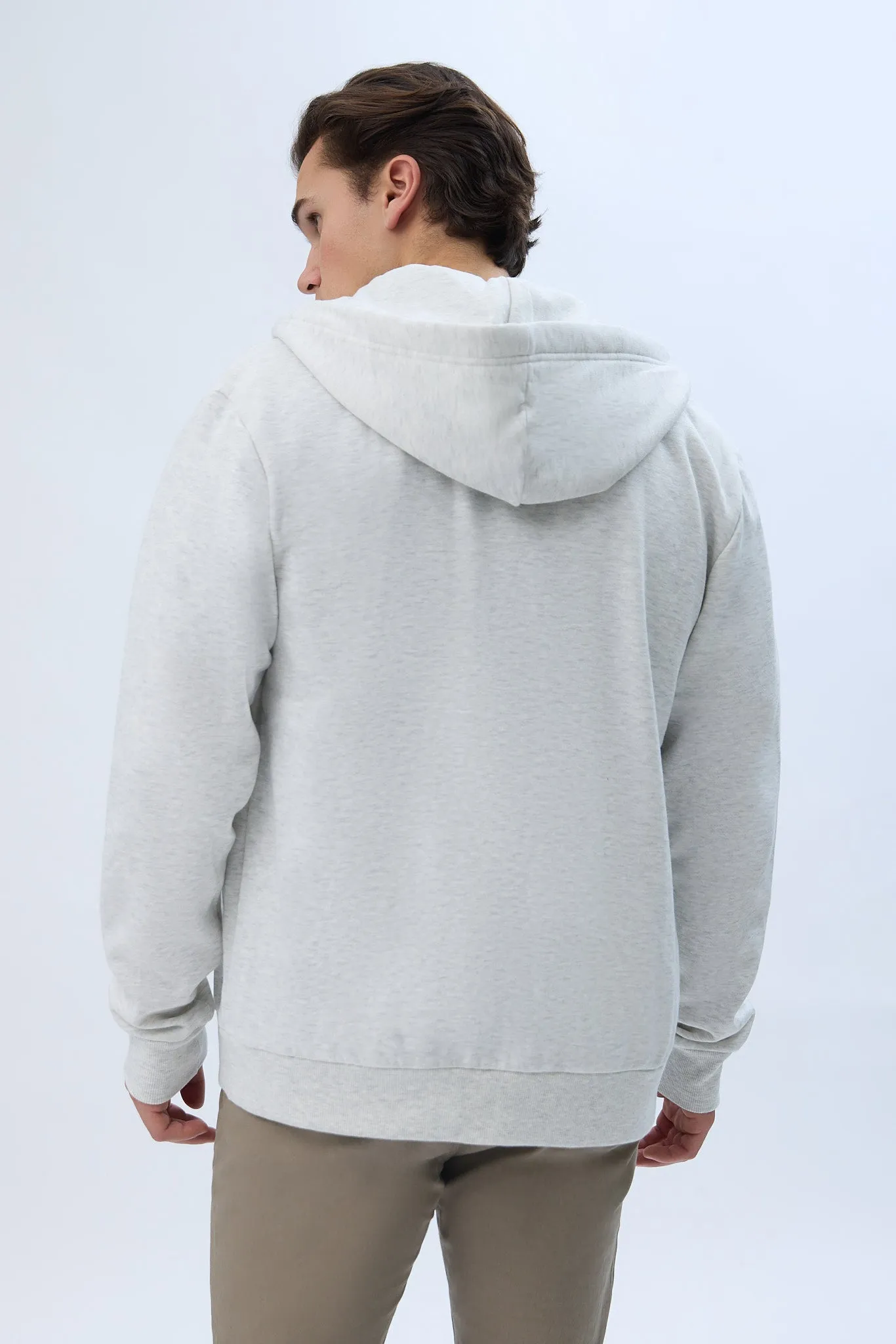 North Western Zip-Up Hoodie