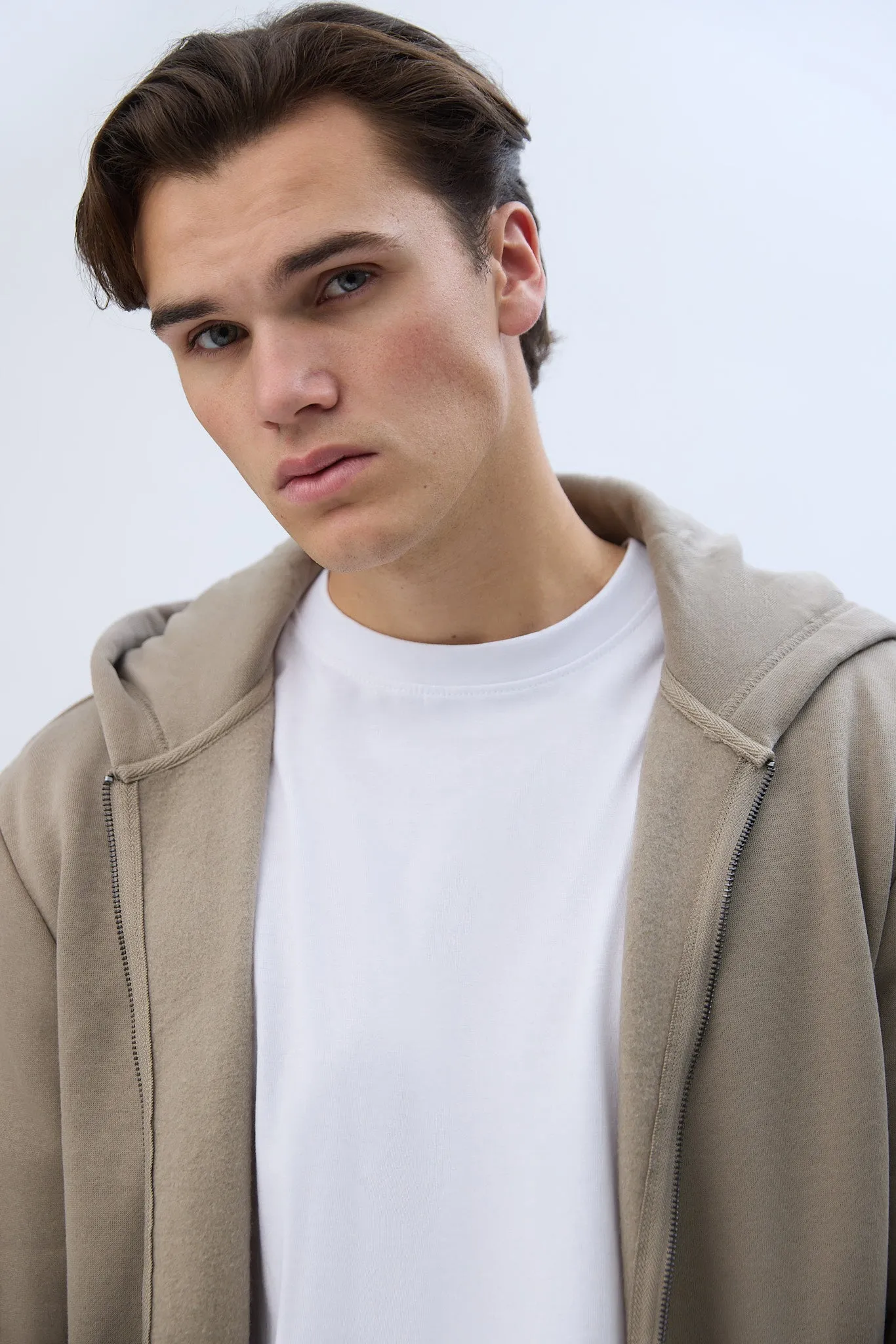 North Western Zip-Up Hoodie