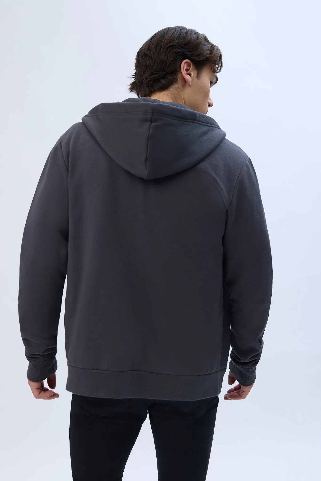 North Western Zip-Up Hoodie