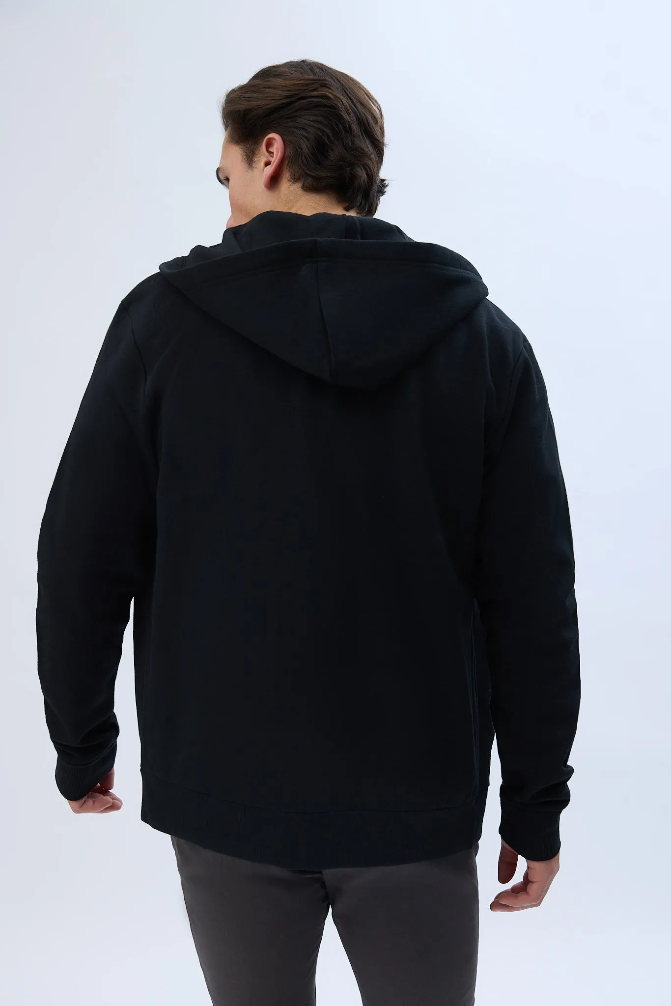 North Western Zip-Up Hoodie