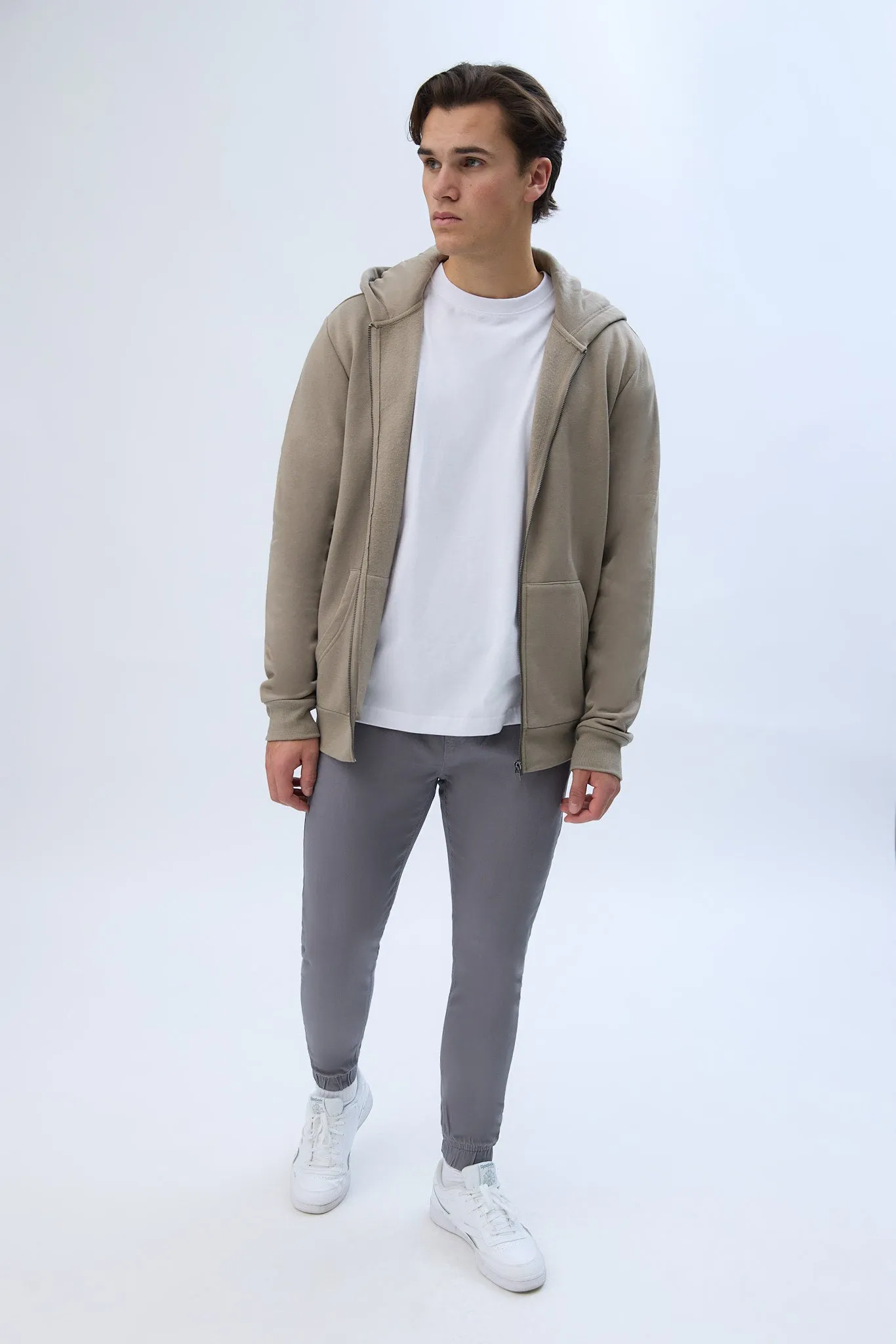 North Western Zip-Up Hoodie