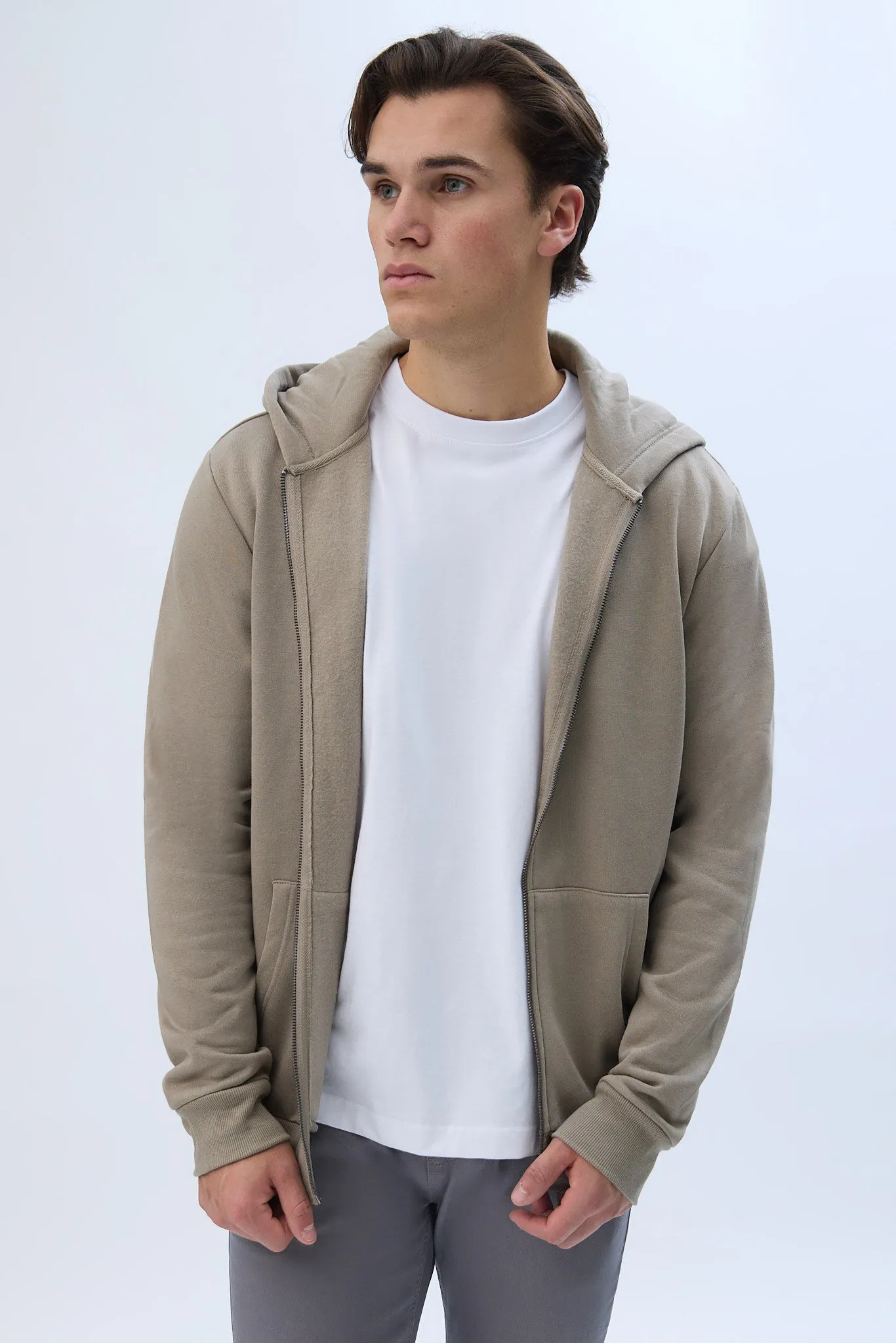 North Western Zip-Up Hoodie