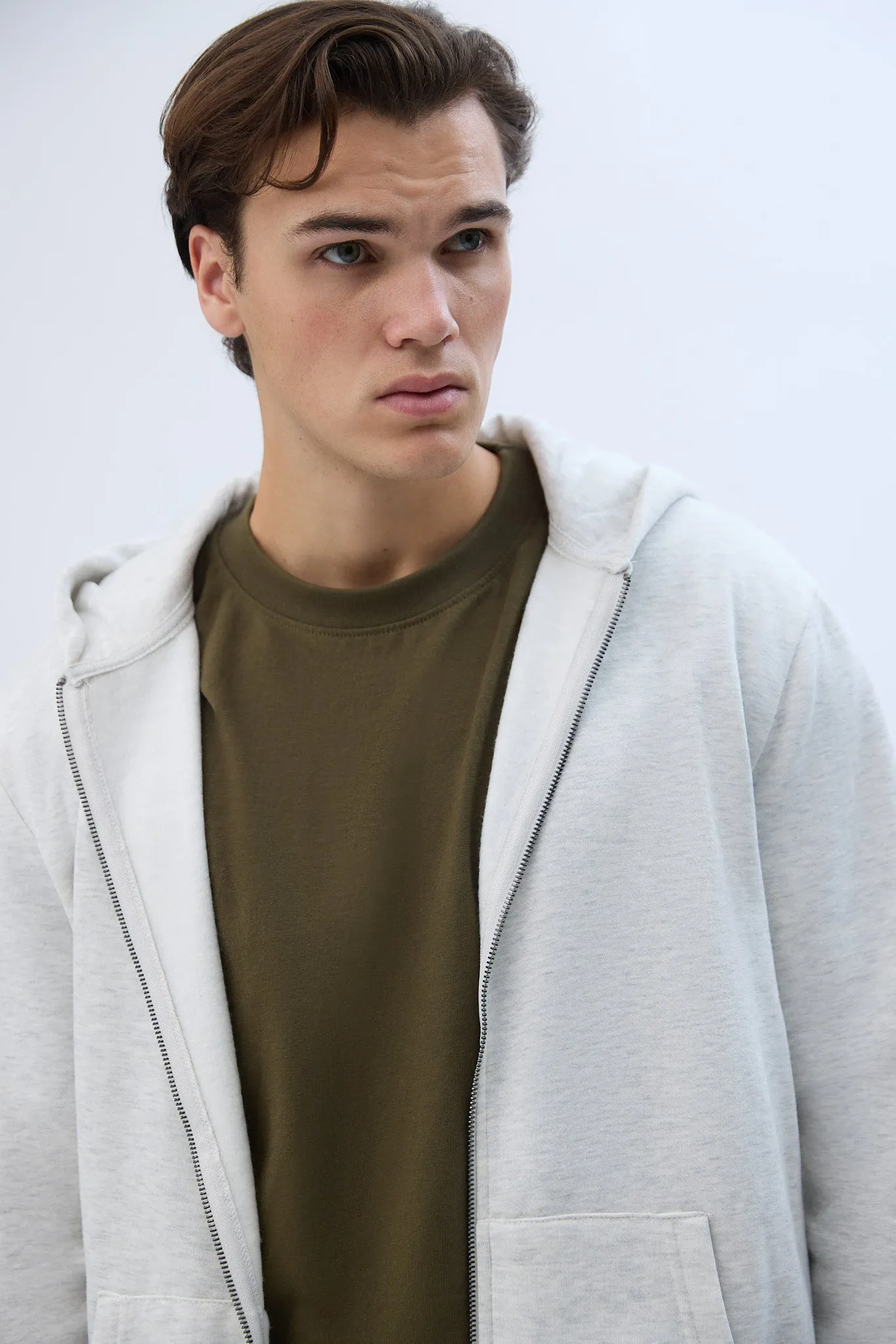 North Western Zip-Up Hoodie