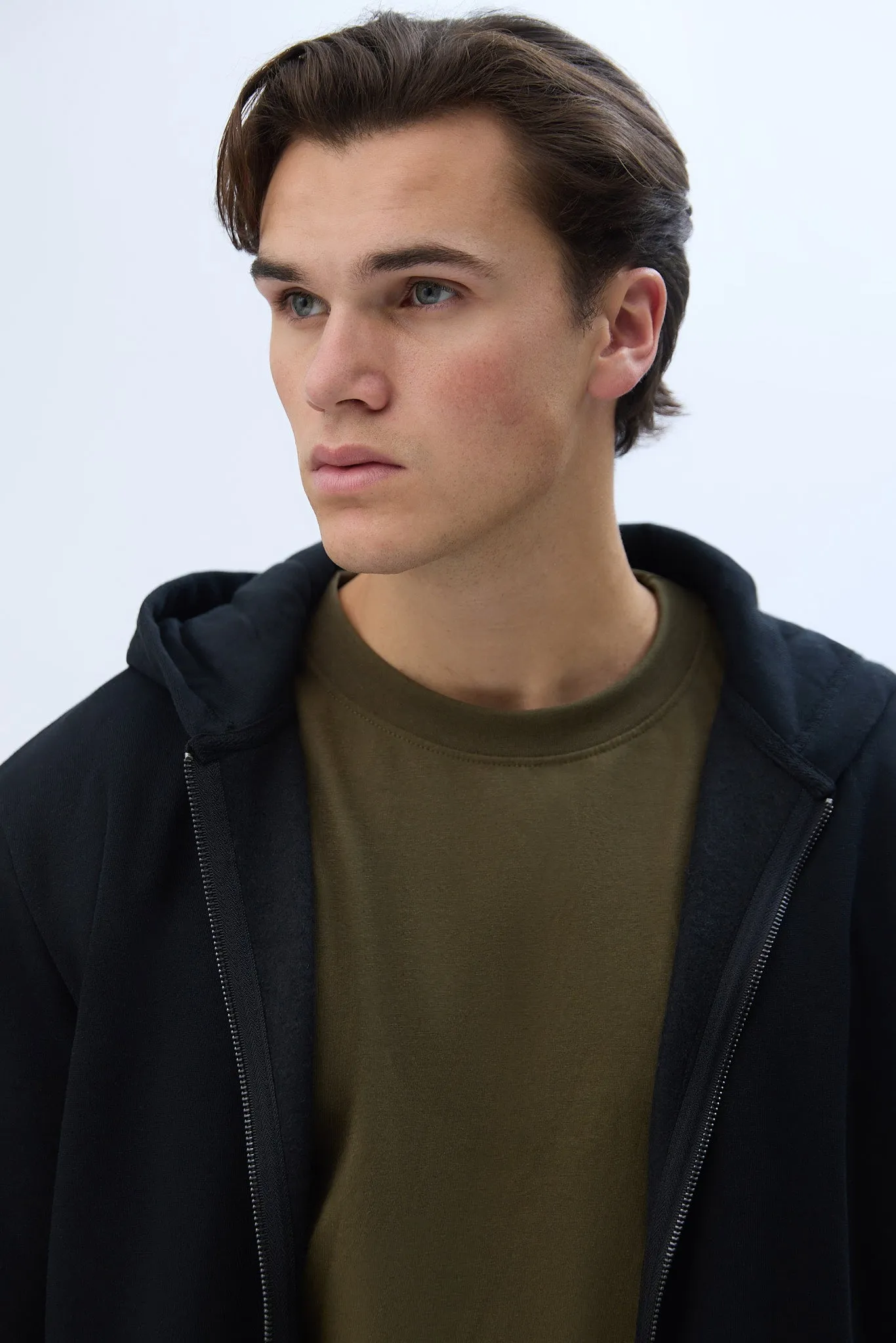 North Western Zip-Up Hoodie