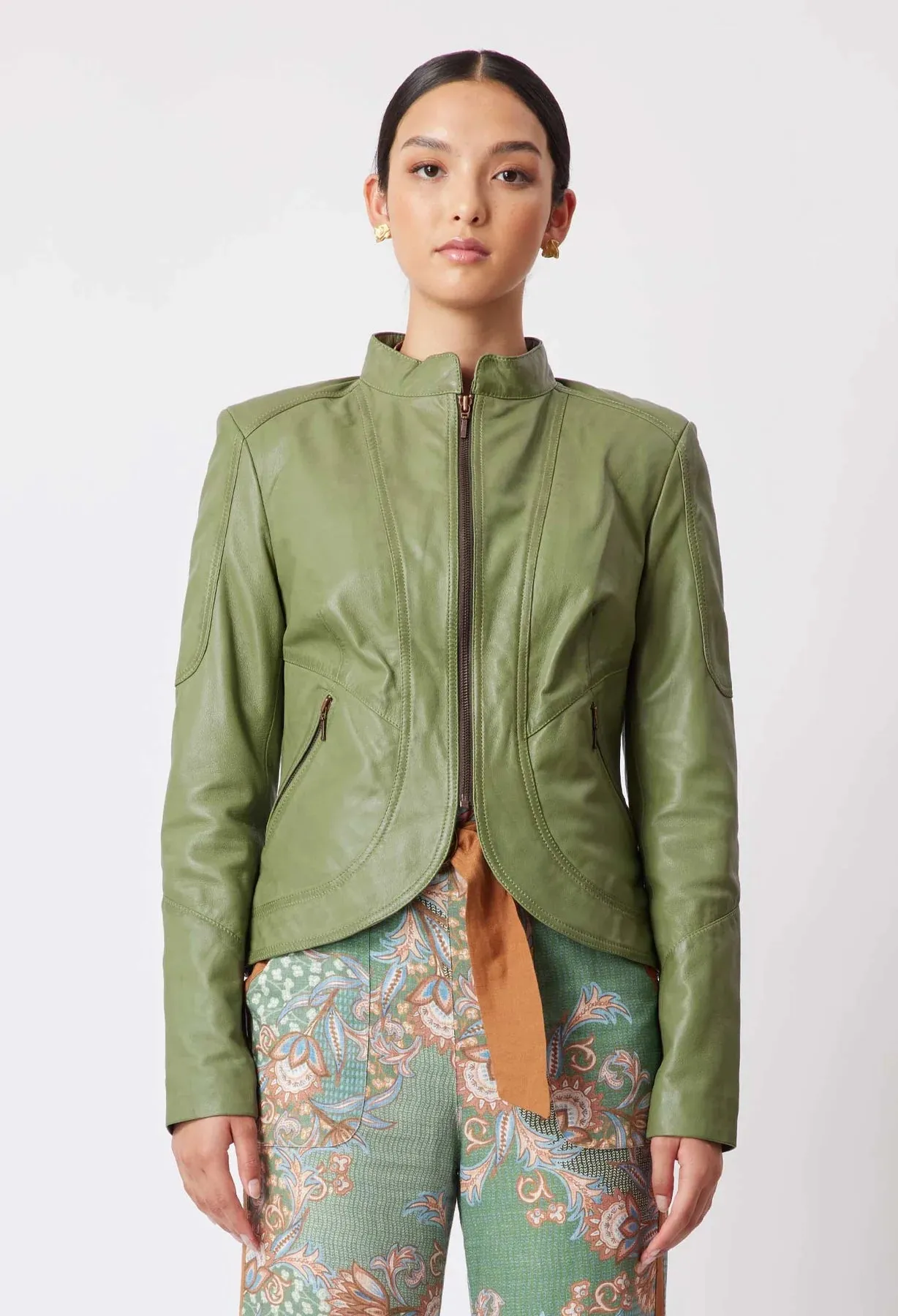 Once Was - Harmony Leather Jacket