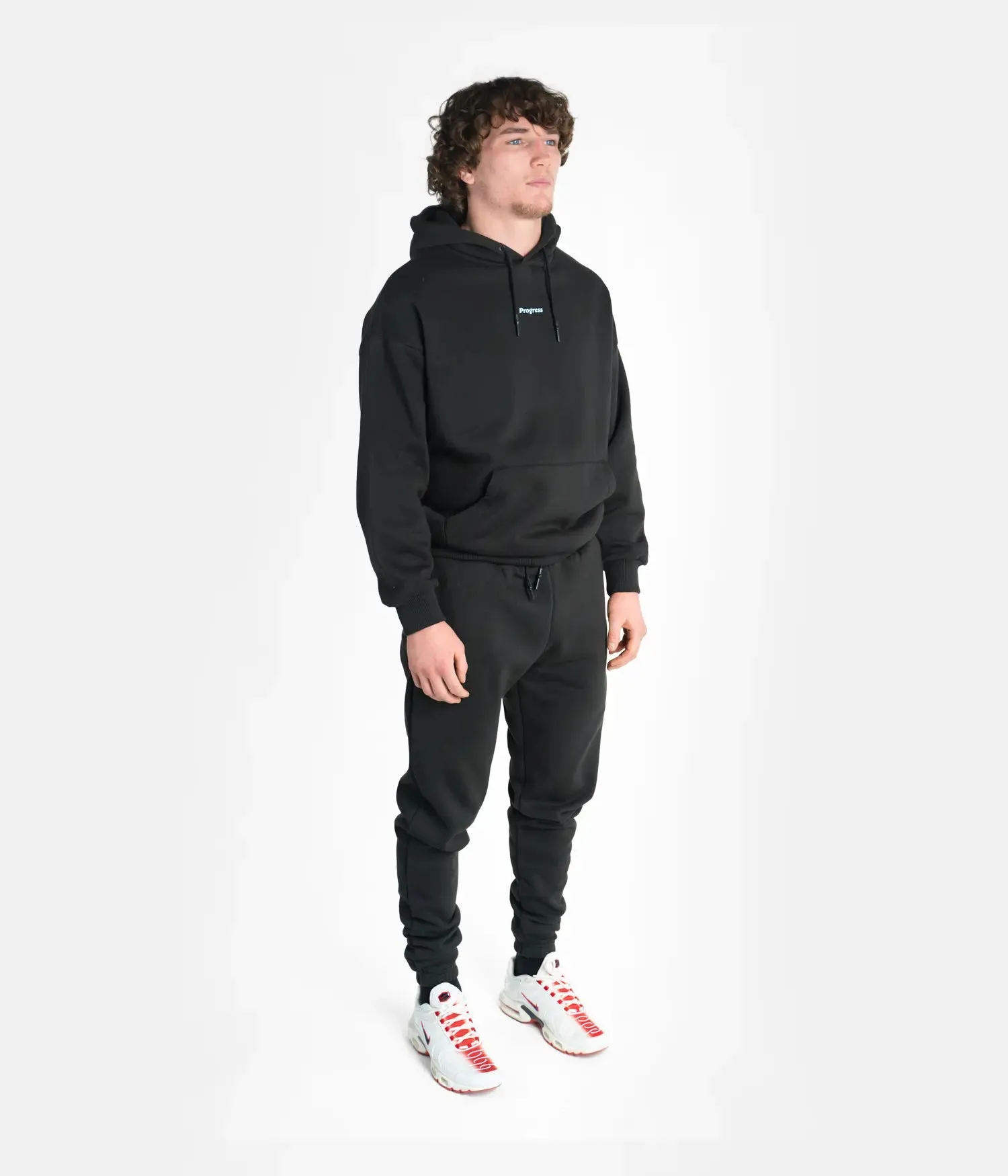 PRG Psychedelic Oversized Hoodie - Black